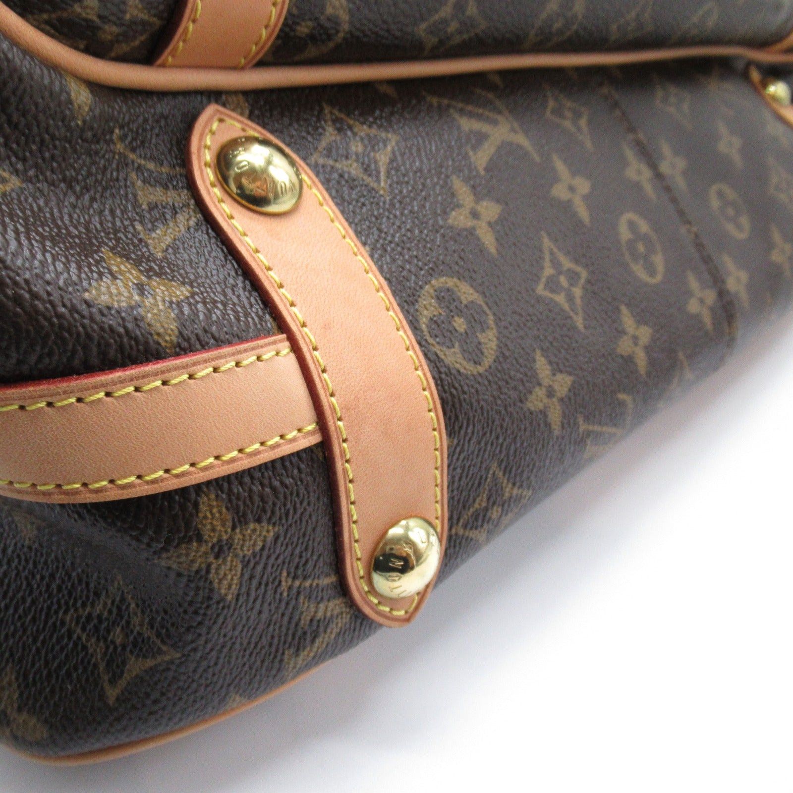 Louis Vuitton Louis Vuitton Stresa Pm Shoulder Bag Coated Canvas Monogram Brown Size ONE SIZE - 15 Thumbnail
