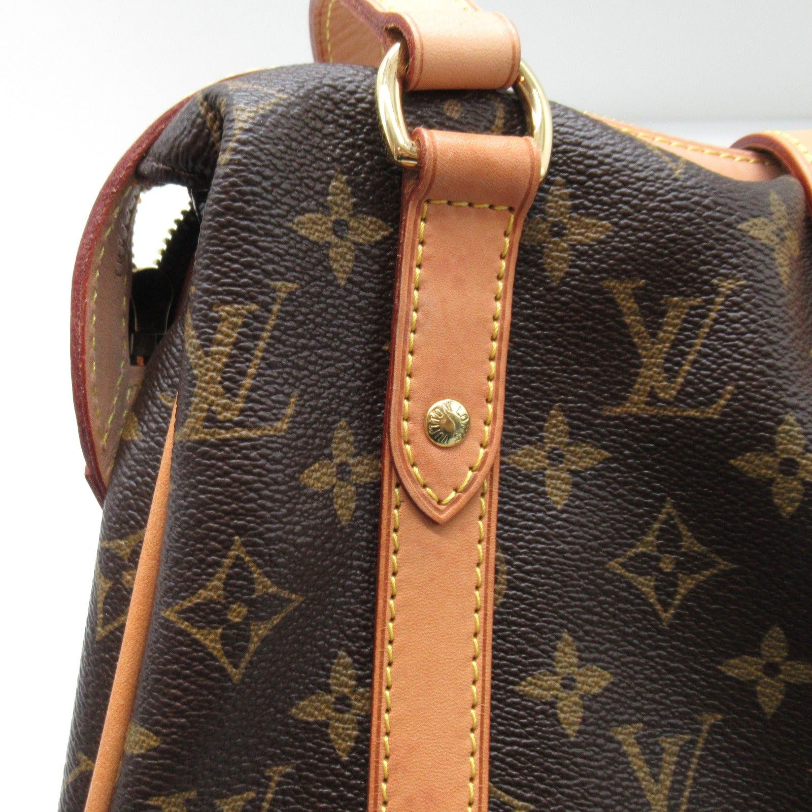 Louis Vuitton Louis Vuitton Stresa Pm Shoulder Bag Coated Canvas Monogram Brown Size ONE SIZE - 14 Thumbnail