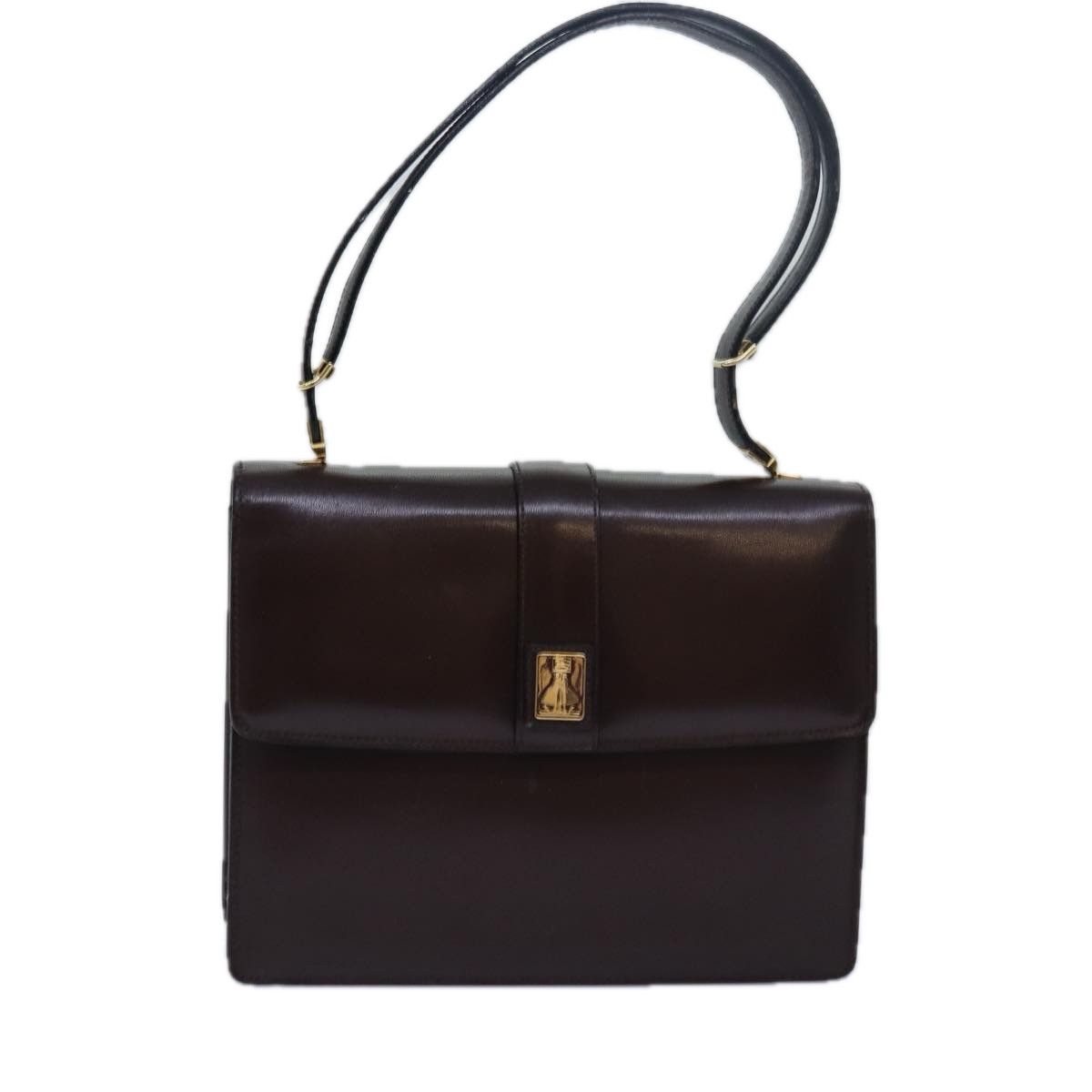 Burberry - Brown Leather Handbag (Pre-Owned) Size ONE SIZE - 9 Thumbnail