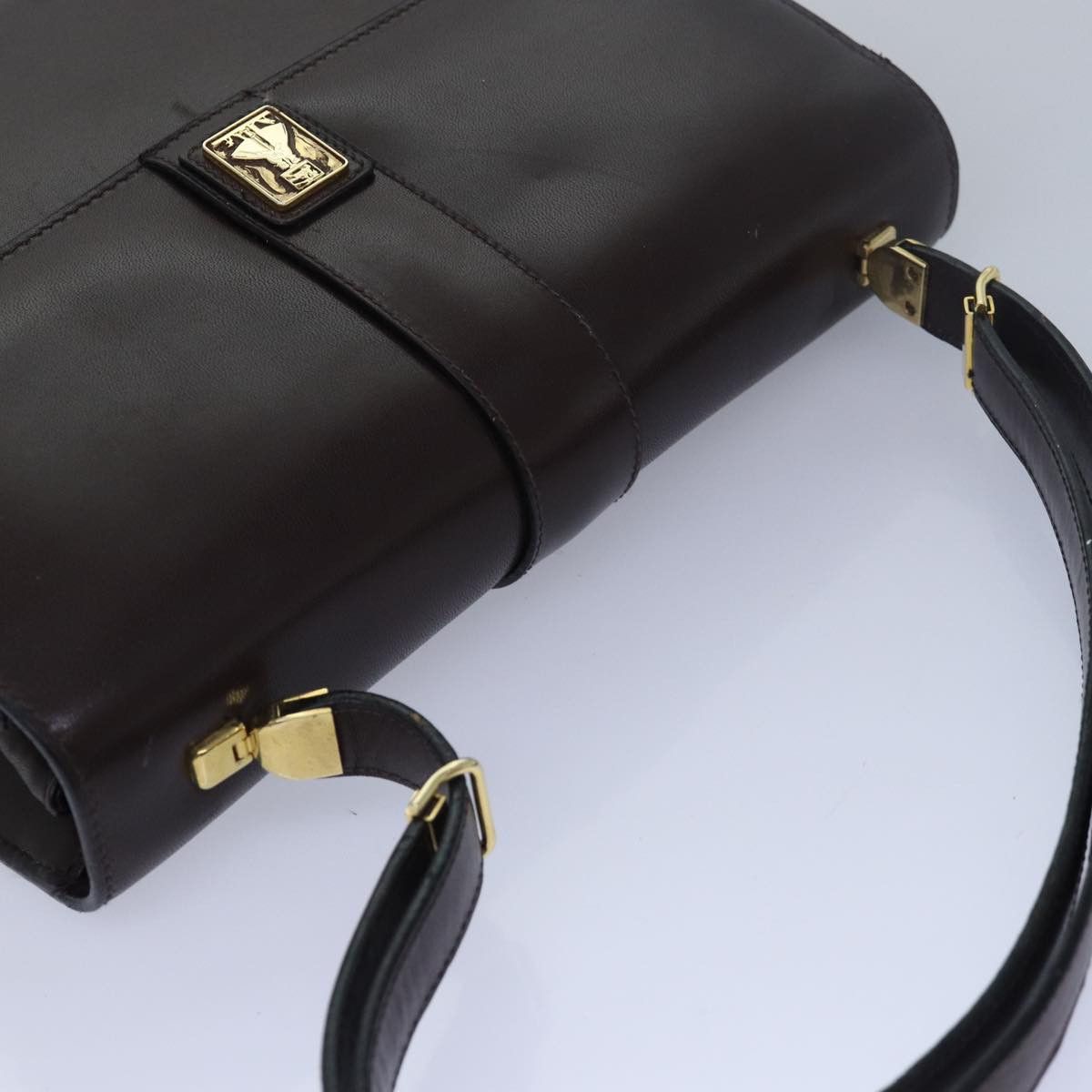 Burberry - Brown Leather Handbag (Pre-Owned) Size ONE SIZE - 11 Thumbnail
