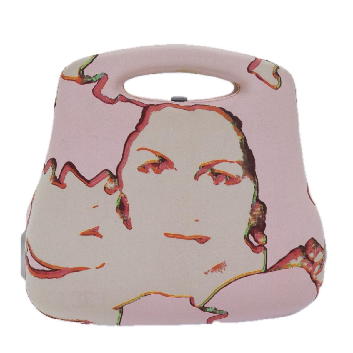 Chanel Millenium Pink Canvas Handbag (Pre-Owned) Size ONE SIZE - 13 Thumbnail