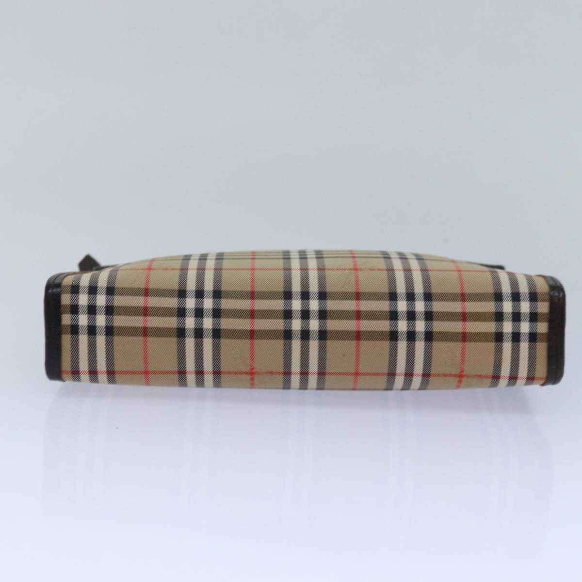 Burberry Nova Check Beige Canvas Clutch Bag (Pre-Owned) Size ONE SIZE - 3 Thumbnail