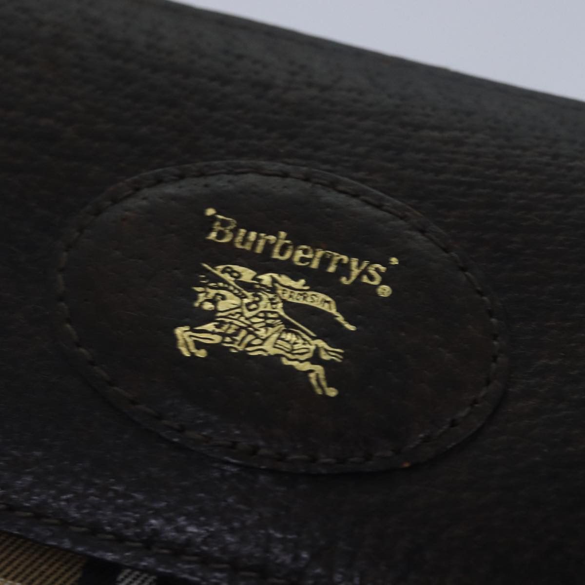 Burberry Nova Check Beige Canvas Clutch Bag (Pre-Owned) Size ONE SIZE - 6 Thumbnail