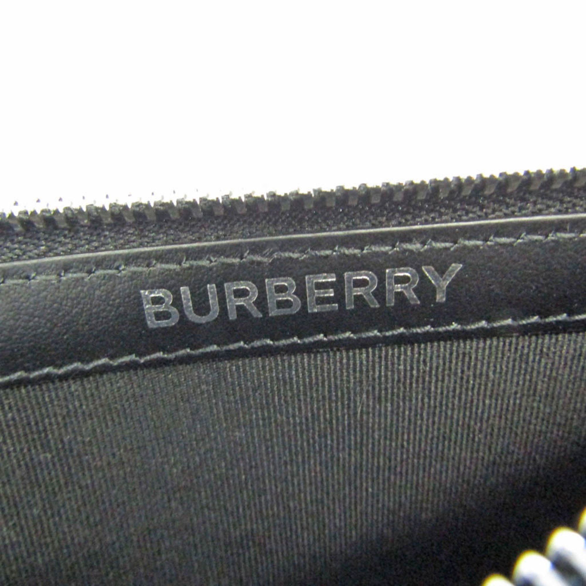 Burberry Black Leather Wallet (Pre-Owned) Size ONE SIZE - 8 Thumbnail