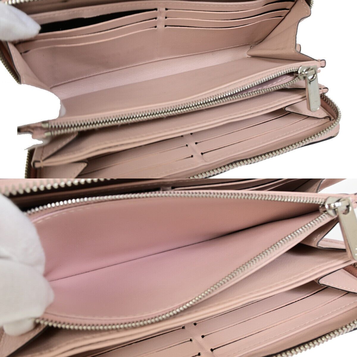 Louis Vuitton Zippy Wallet Pink Leather Wallet (Pre-Owned) Size ONE SIZE - 13 Thumbnail