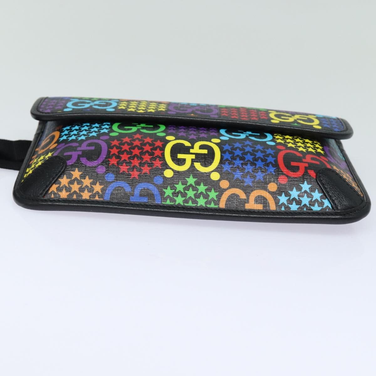 Gucci Psychedelic Multicolour Canvas Shoulder Bag (Pre-Owned) Size ONE SIZE - 3 Thumbnail