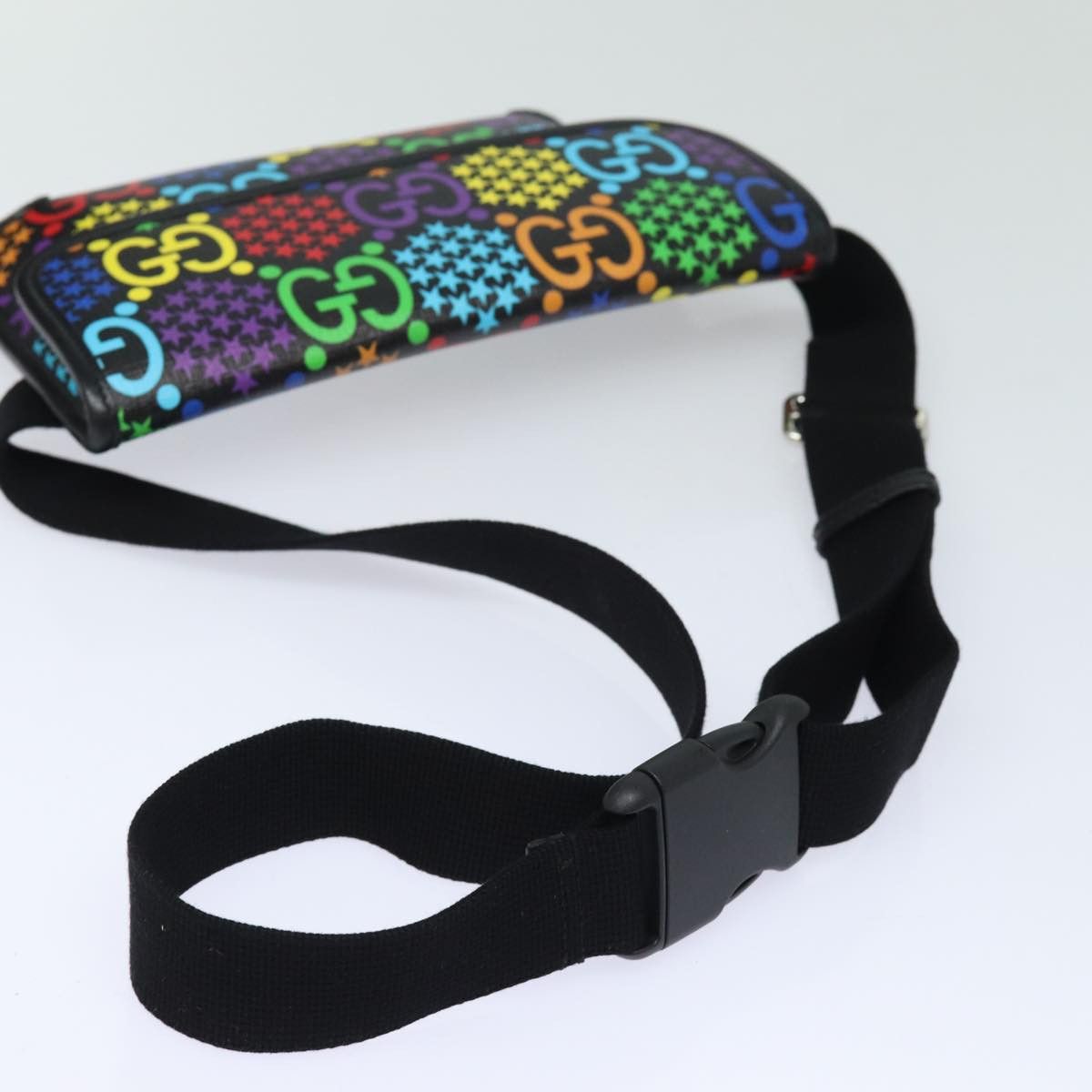 Gucci Psychedelic Multicolour Canvas Shoulder Bag (Pre-Owned) Size ONE SIZE - 4 Thumbnail