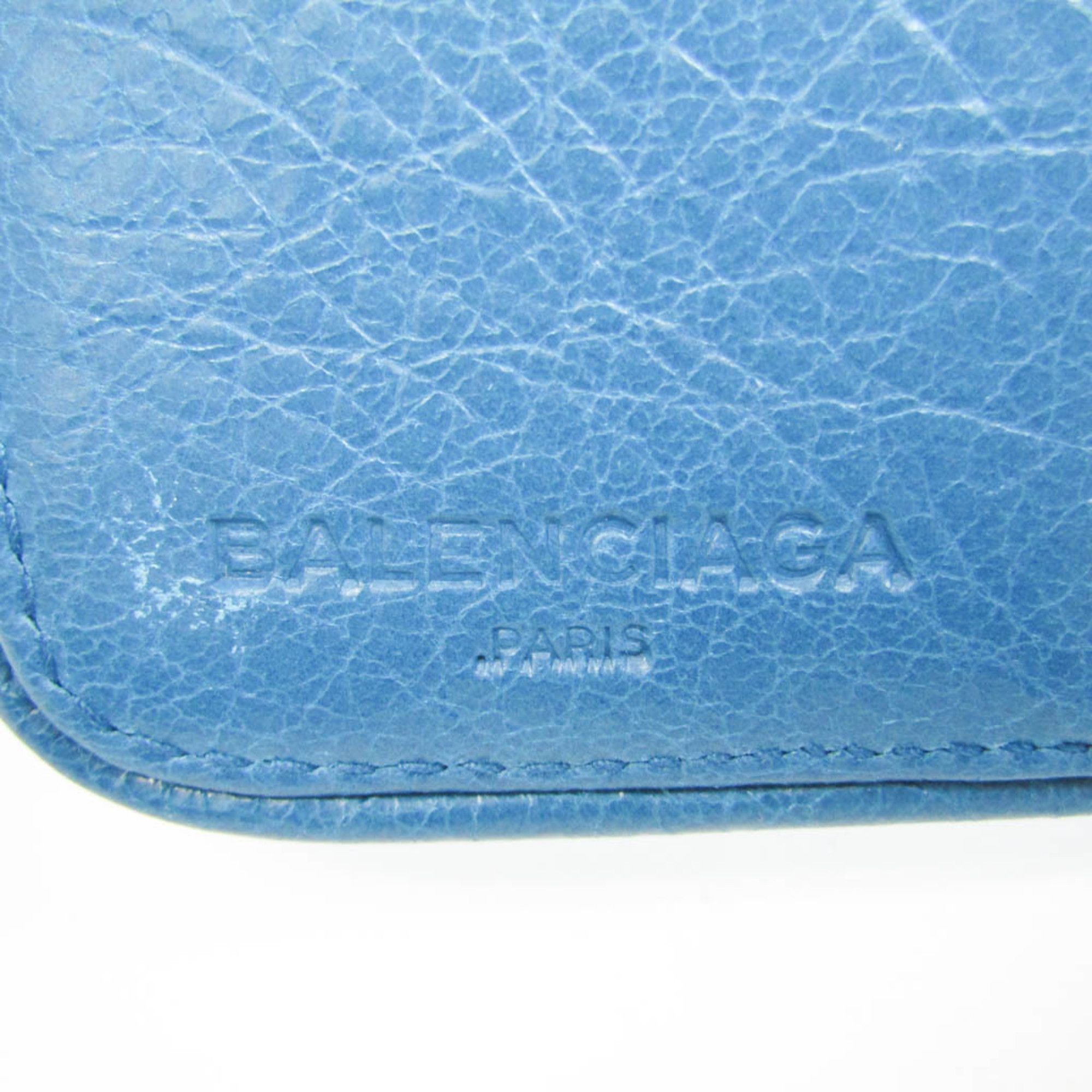 Balenciaga Blue Leather Wallet (Pre-Owned) Size ONE SIZE - 7 Thumbnail