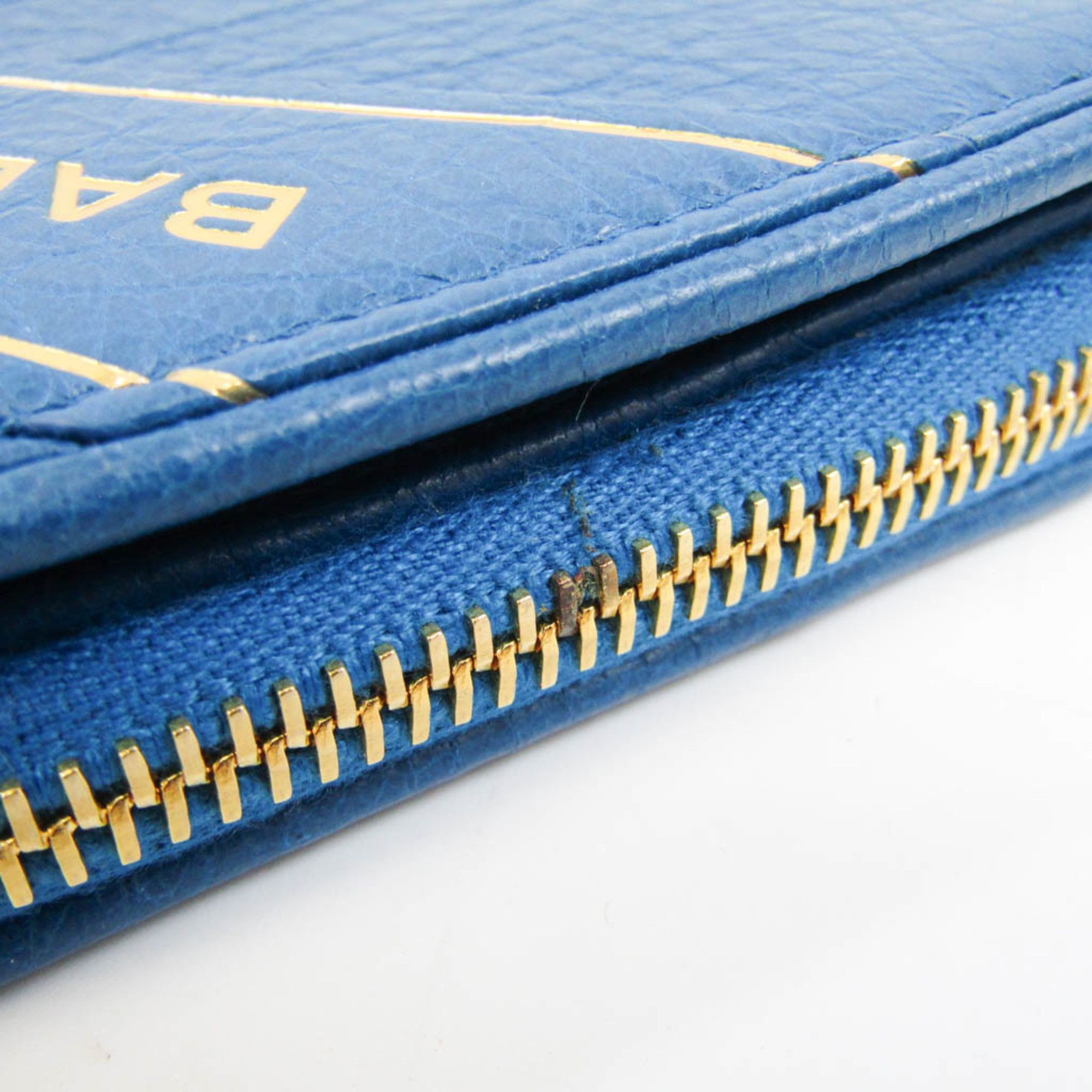 Balenciaga Blue Leather Wallet (Pre-Owned) Size ONE SIZE - 11 Thumbnail