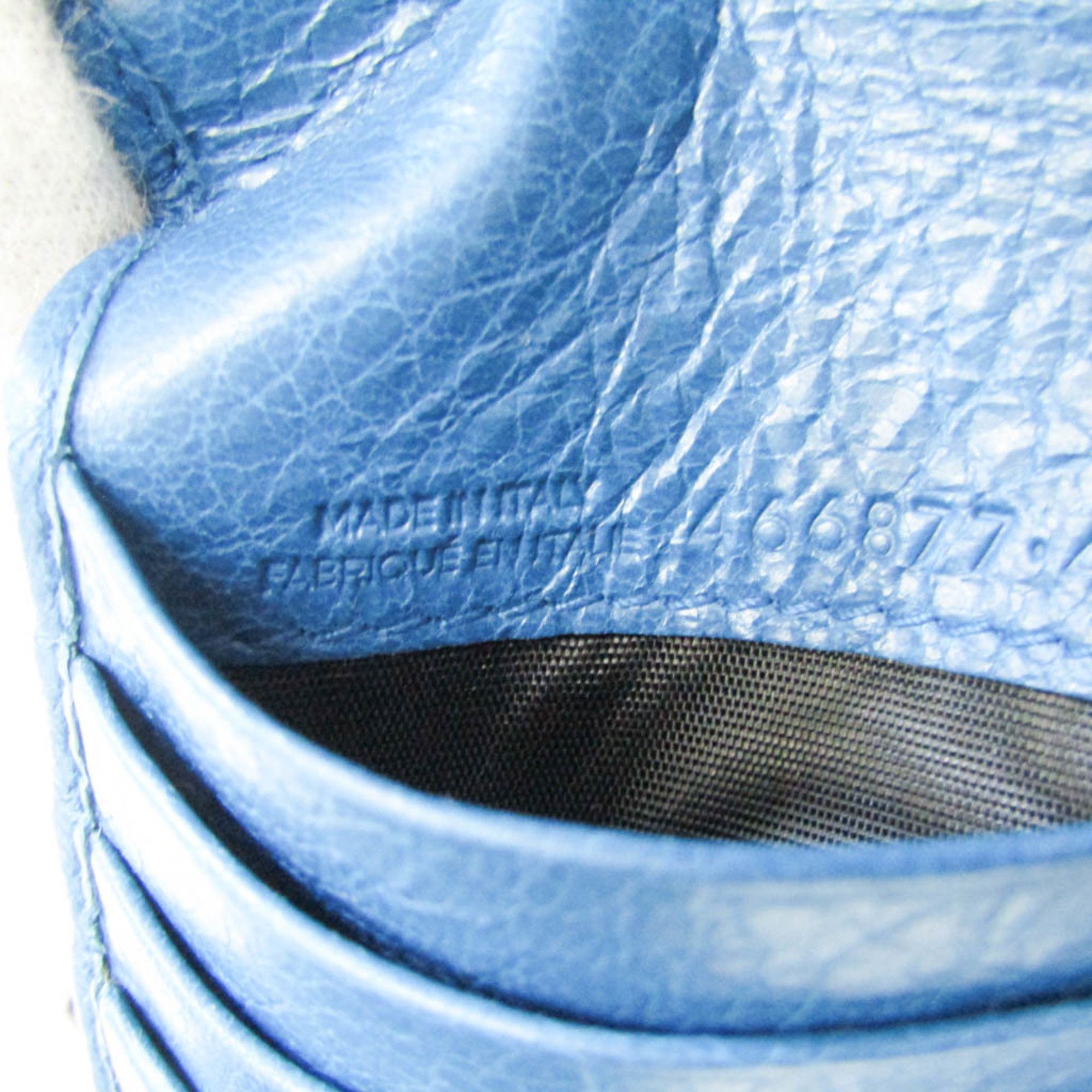 Balenciaga Blue Leather Wallet (Pre-Owned) Size ONE SIZE - 6 Thumbnail