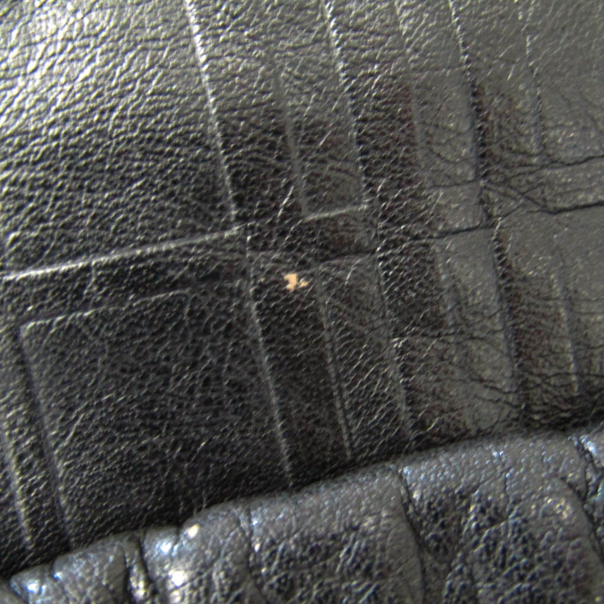Burberry Black Leather Shoulder Bag (Pre-Owned) Size ONE SIZE - 8 Thumbnail