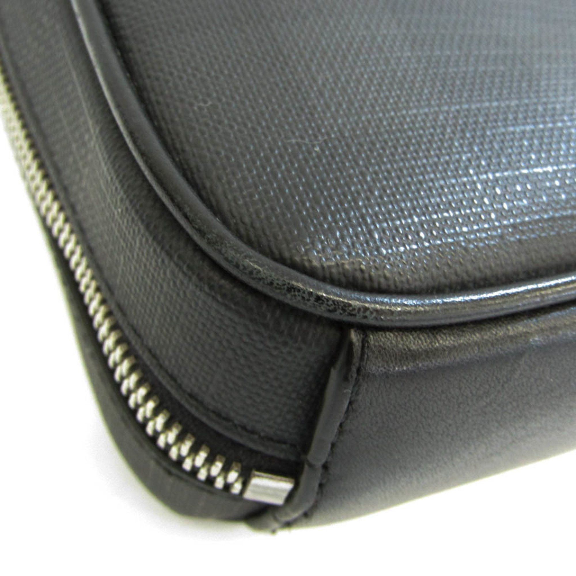 Burberry Black Leather Shopper Bag (Pre-Owned) Size ONE SIZE - 10 Thumbnail