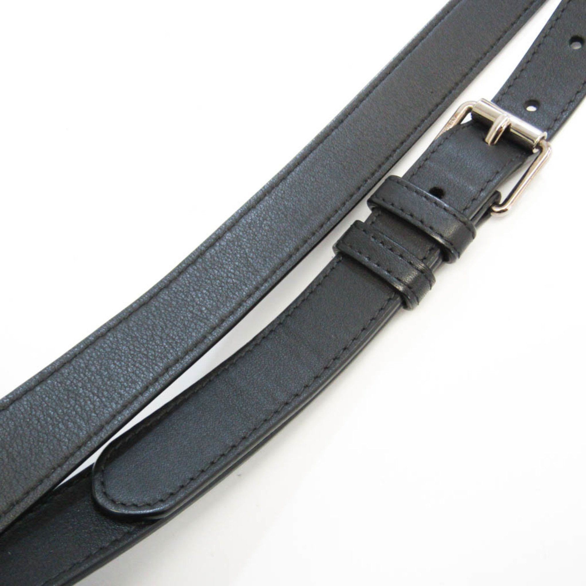 Burberry Black Leather Shopper Bag (Pre-Owned) Size ONE SIZE - 7 Thumbnail