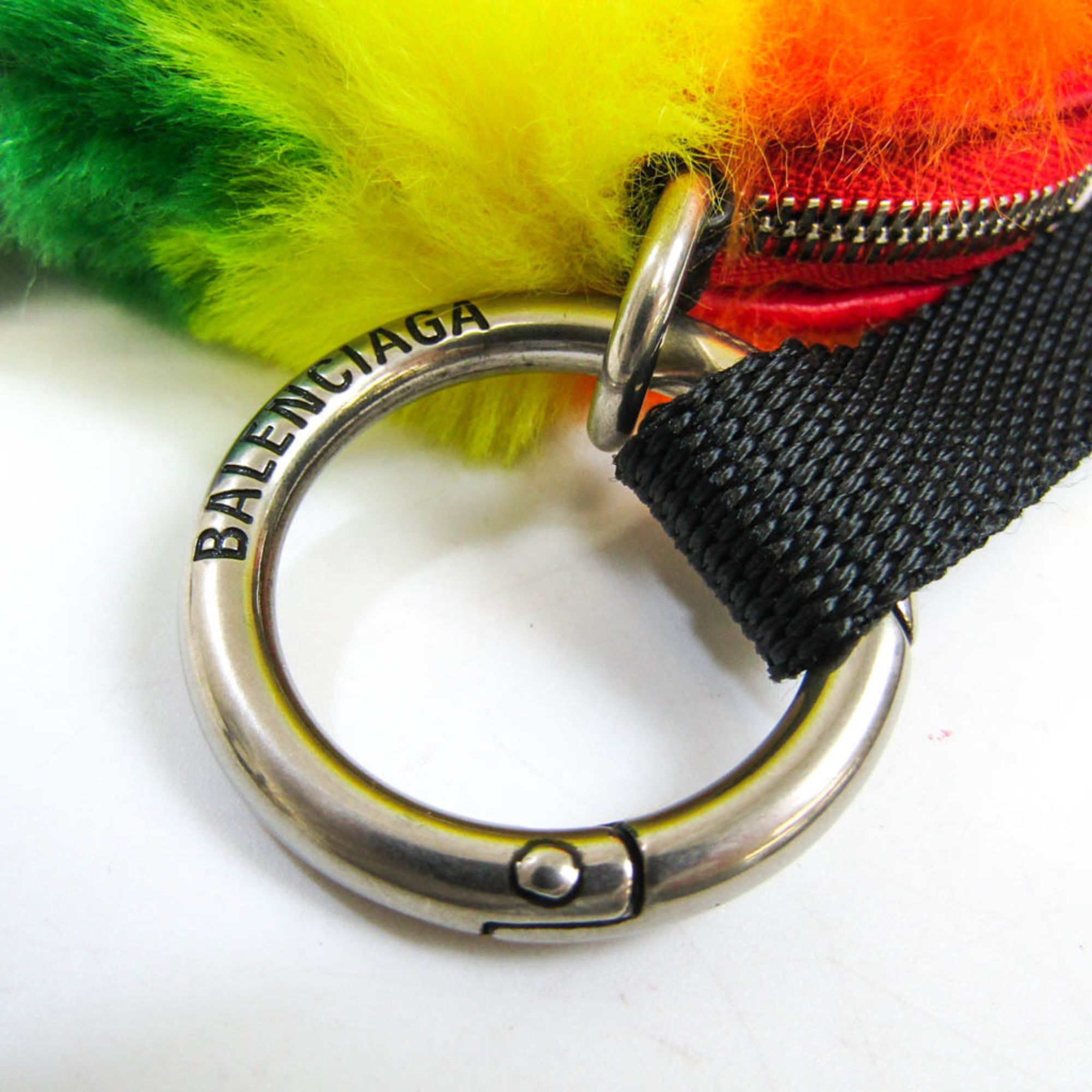 Balenciaga Heart-Shaped Multicolour Fur Shoulder Bag (Pre-Owned) Size ONE SIZE - 6 Thumbnail