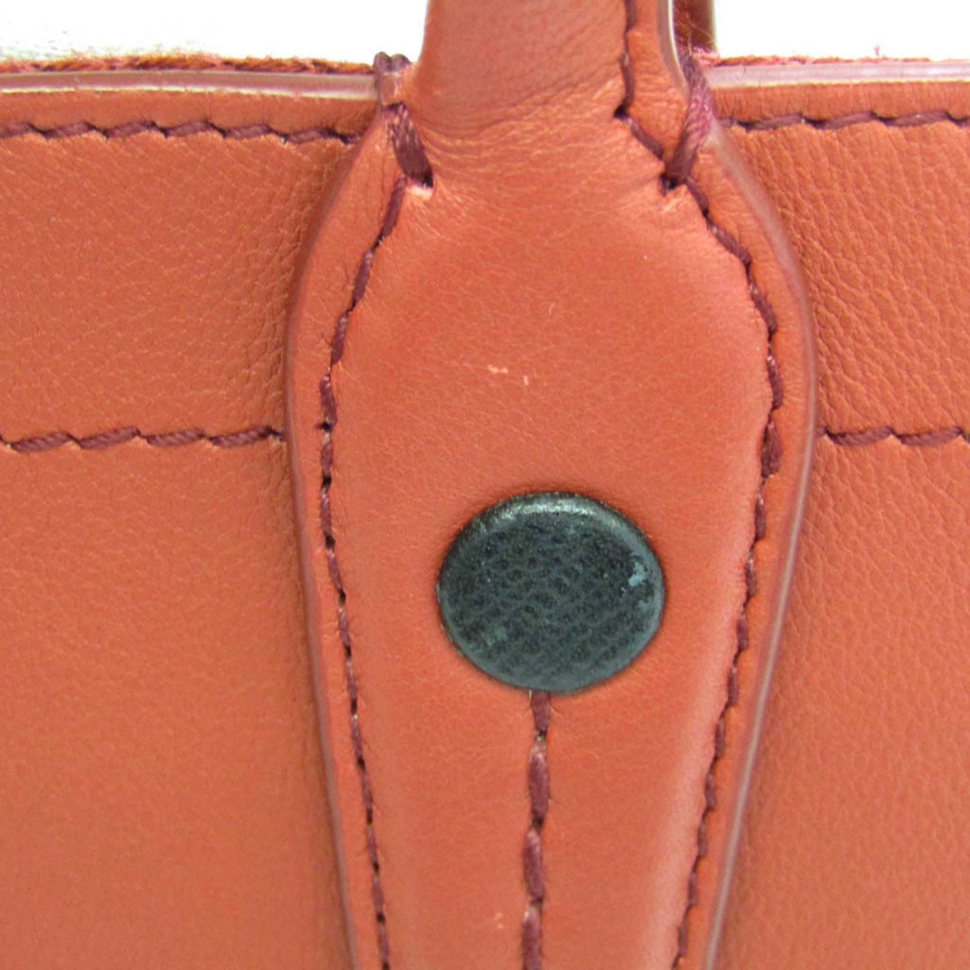 Bally Red Leather Handbag (Pre-Owned) Size ONE SIZE - 9 Thumbnail