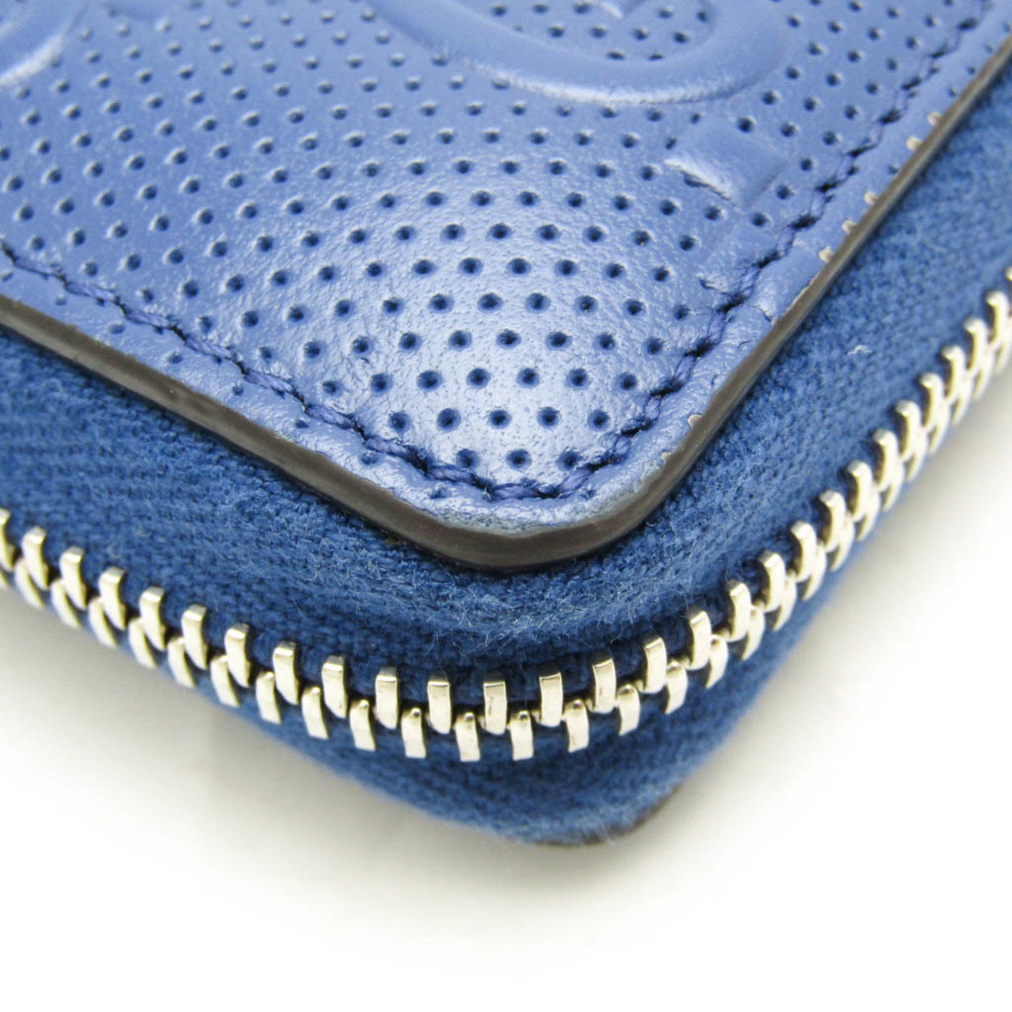 Gucci Diamante Navy Leather Wallet (Pre-Owned) Size ONE SIZE - 9 Thumbnail