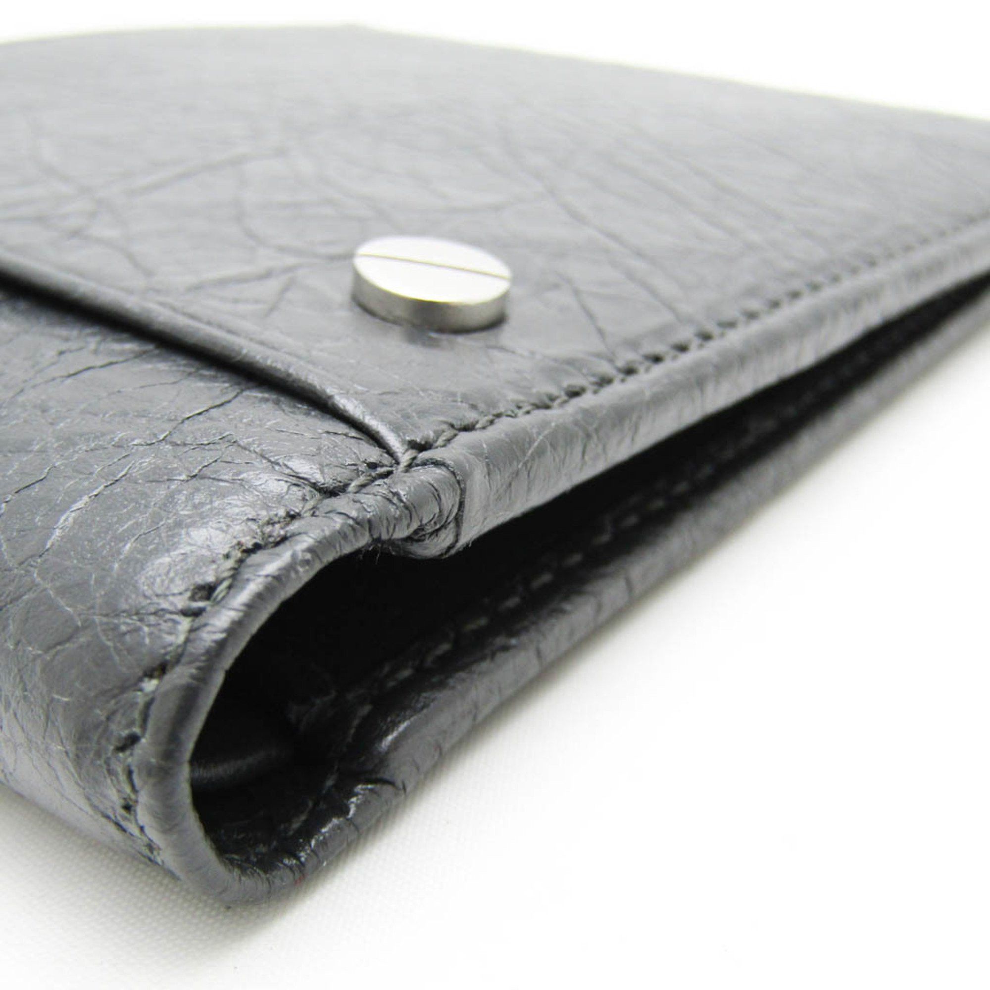 Balenciaga Black Leather Wallet (Pre-Owned) Size ONE SIZE - 9 Thumbnail
