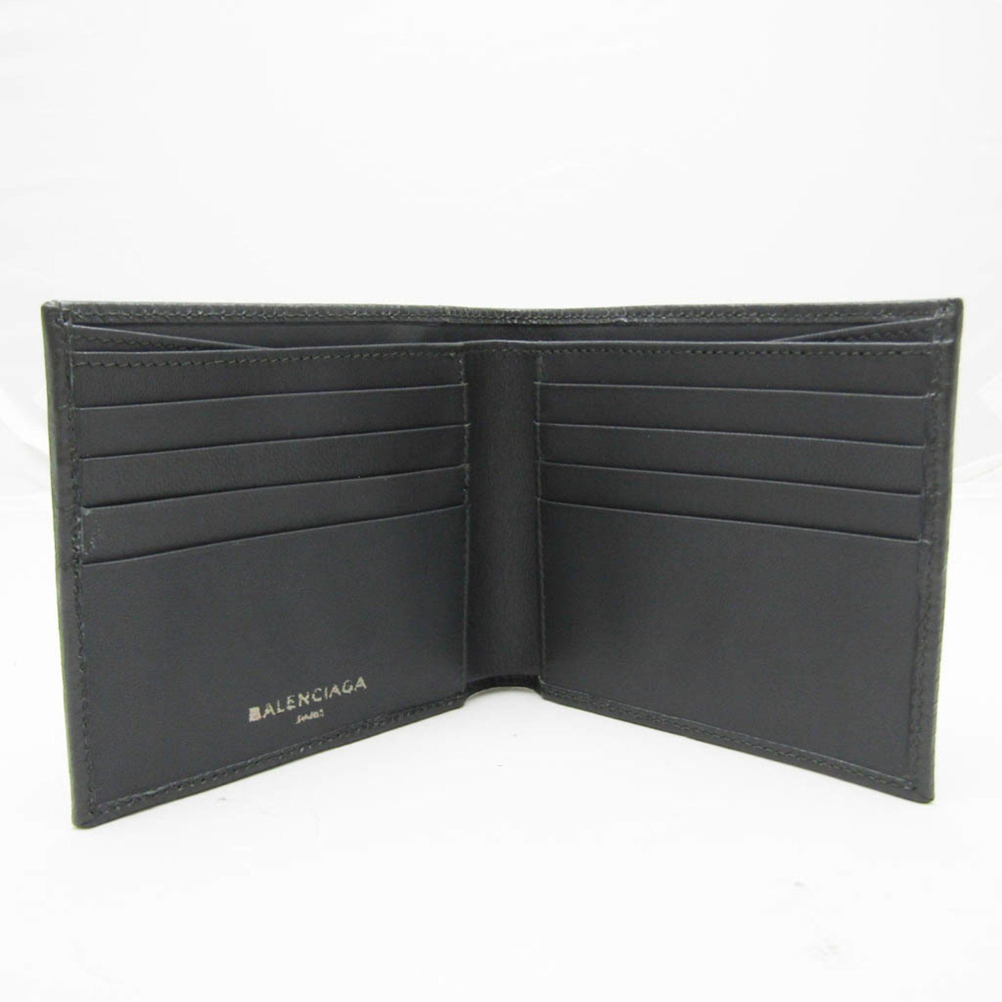 Balenciaga Black Leather Wallet (Pre-Owned) Size ONE SIZE - 3 Thumbnail