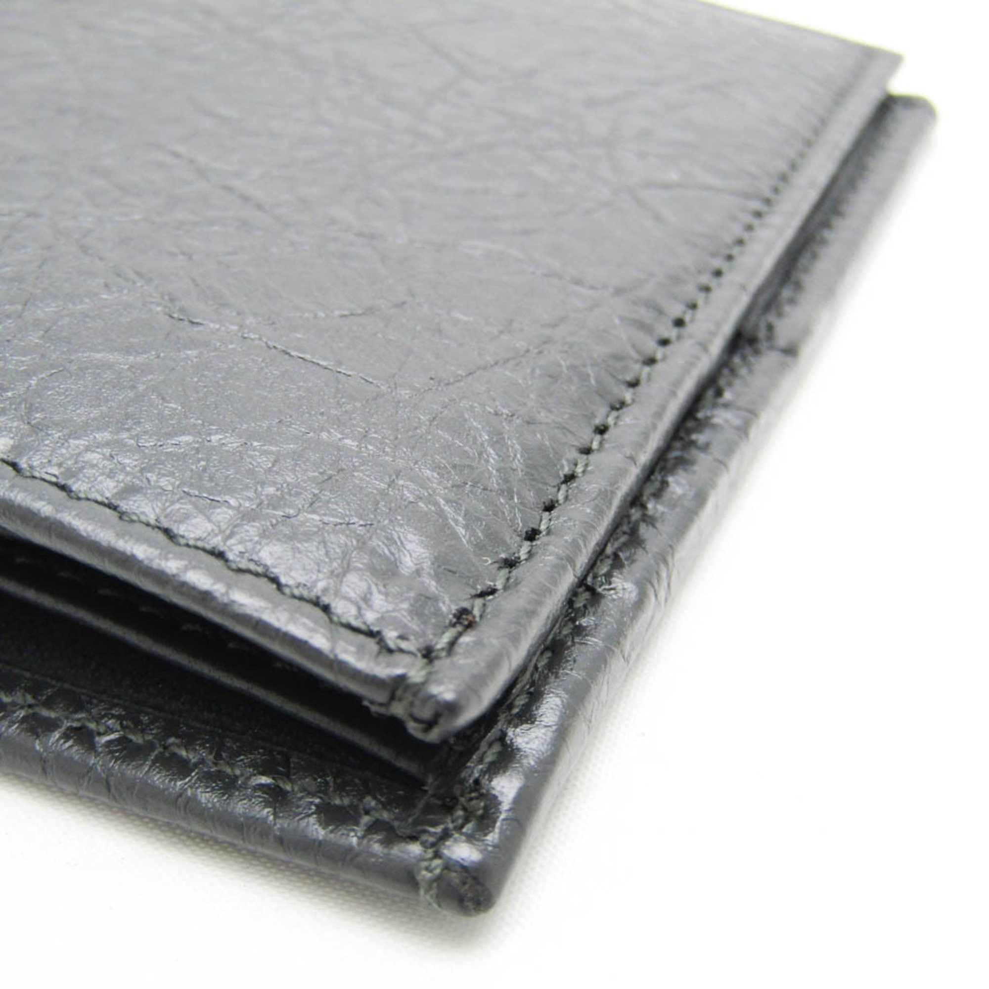 Balenciaga Black Leather Wallet (Pre-Owned) Size ONE SIZE - 10 Thumbnail