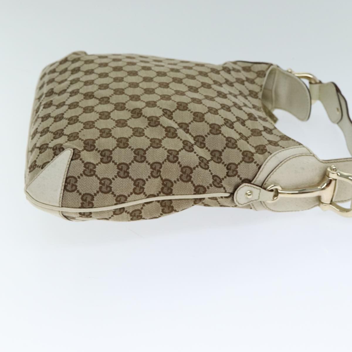 Gucci Gg Canvas Beige Canvas Shoulder Bag (Pre-Owned) Size ONE SIZE - 8 Thumbnail