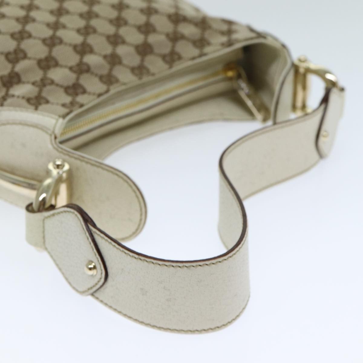 Gucci Gg Canvas Beige Canvas Shoulder Bag (Pre-Owned) Size ONE SIZE - 10 Thumbnail