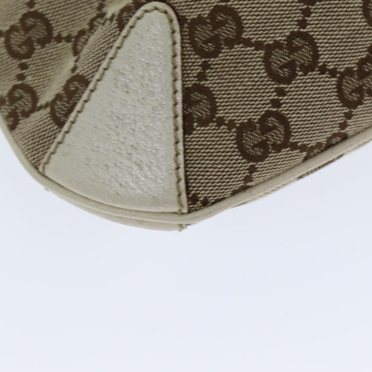 Gucci Gg Canvas Beige Canvas Shoulder Bag (Pre-Owned) Size ONE SIZE - 13 Thumbnail