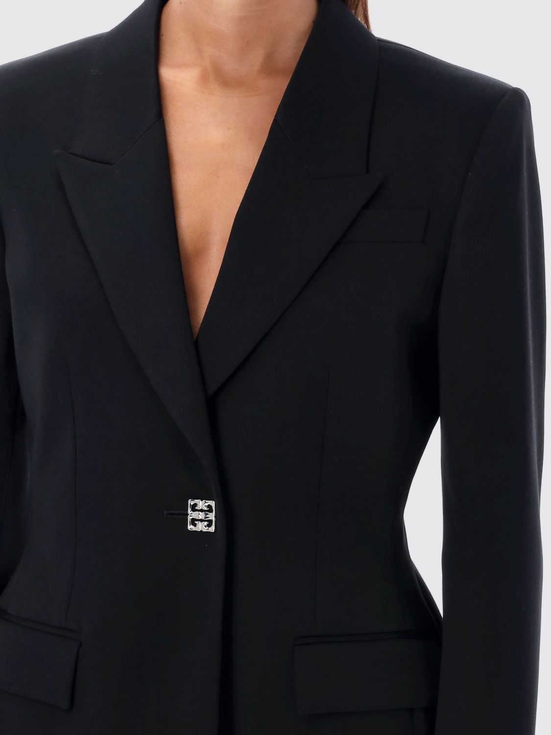 Givenchy Givenchy Jacket Woman Black Size S / US 4 / IT 40 - 3 Thumbnail
