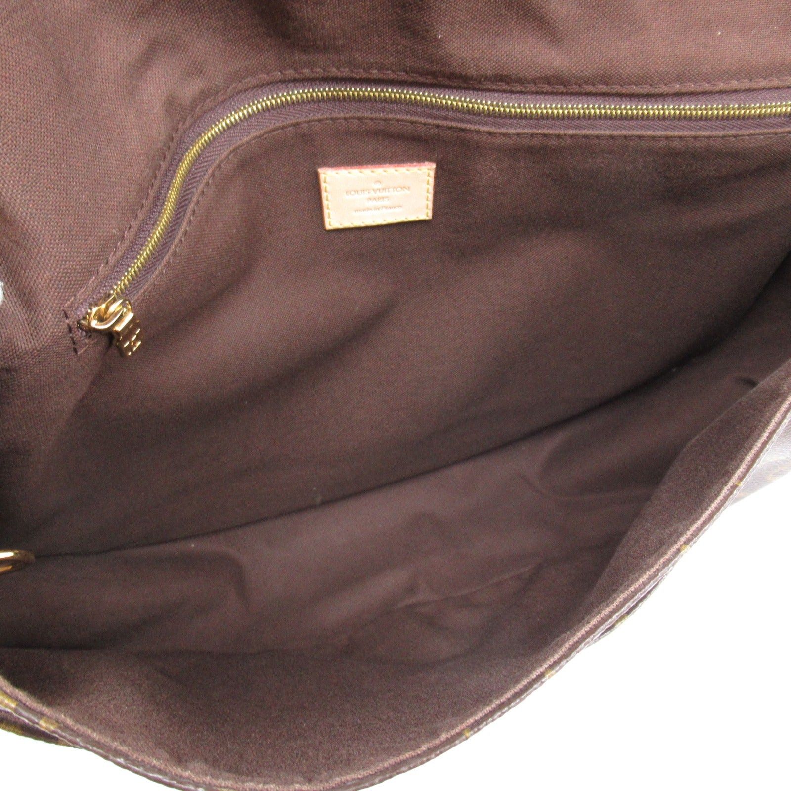 Louis Vuitton Louis Vuitton Menilmontane Mm Shoulder Bag Coated Canvas Monogram Brown Size ONE SIZE - 5 Thumbnail