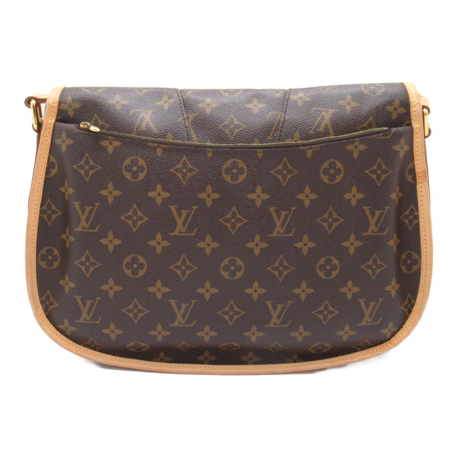 Louis Vuitton Louis Vuitton Menilmontane Mm Shoulder Bag Coated Canvas Monogram Brown Size ONE SIZE - 2 Thumbnail