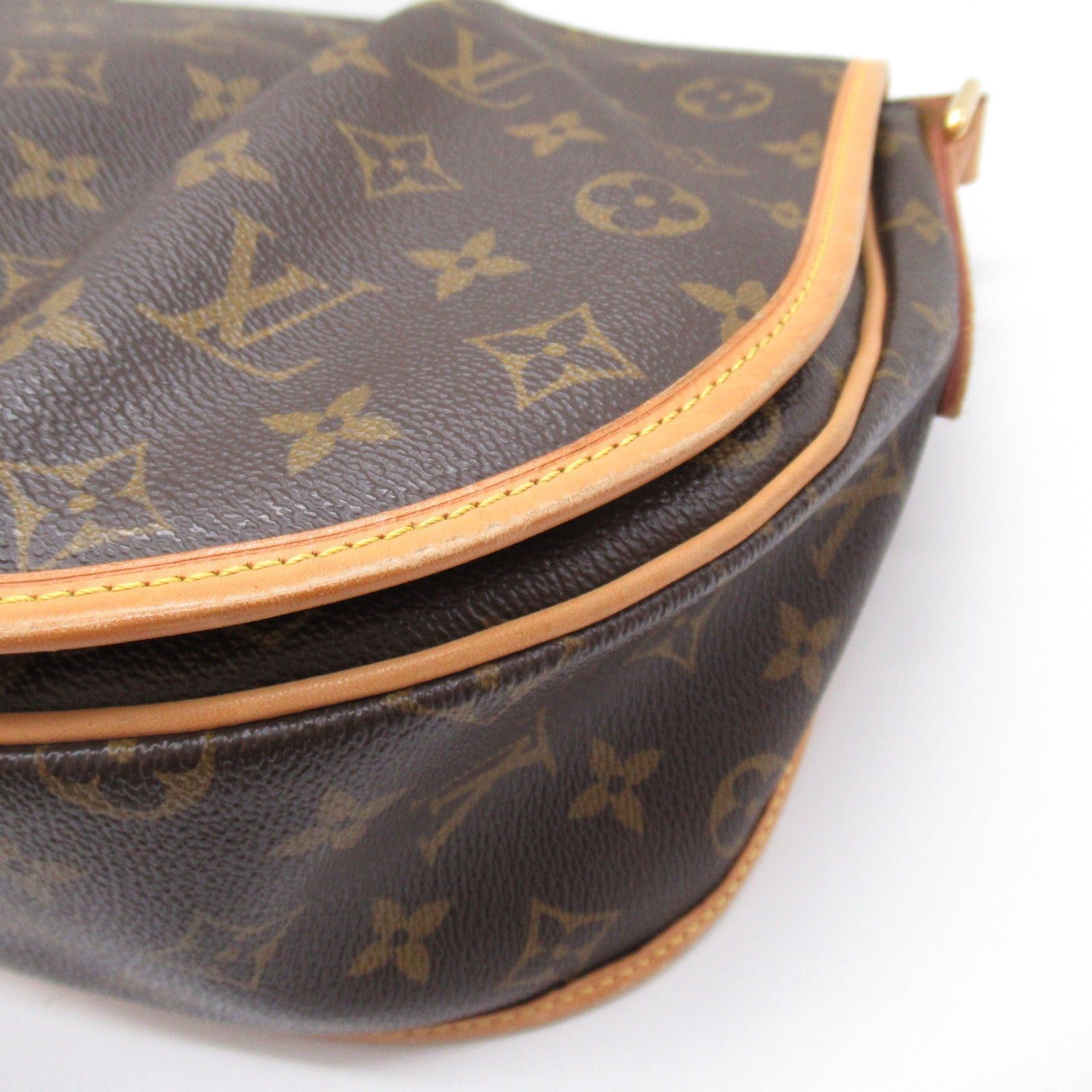 Louis Vuitton Louis Vuitton Menilmontane Mm Shoulder Bag Coated Canvas Monogram Brown Size ONE SIZE - 9 Thumbnail