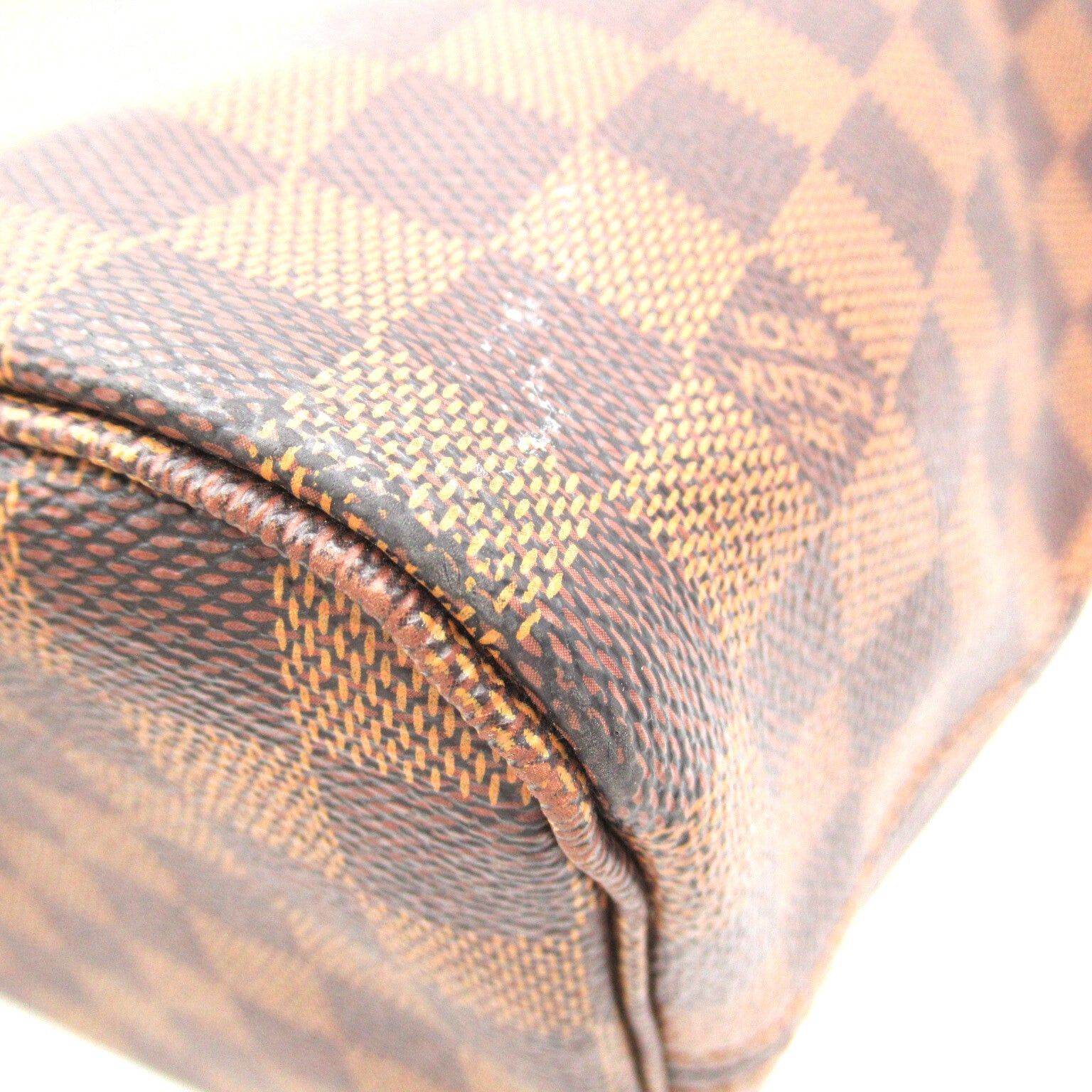 Louis Vuitton Louis Vuitton Neverfull Mm Tote Bag Handbag Coated Canvas Damier Brown Ebene Size ONE SIZE - 16 Thumbnail