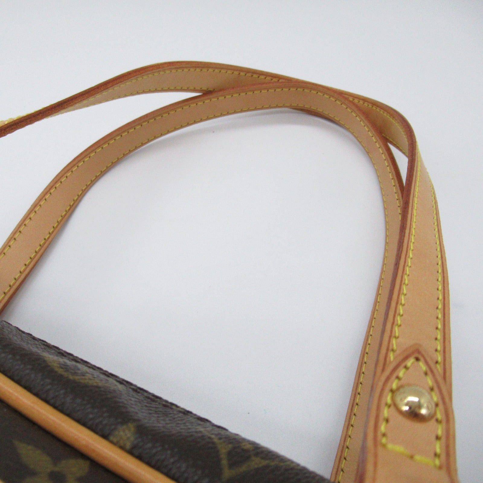 Louis Vuitton Louis Vuitton Montorgueil Pm Shoulder Bag Coated Canvas Monogram Brown Size ONE SIZE - 9 Thumbnail