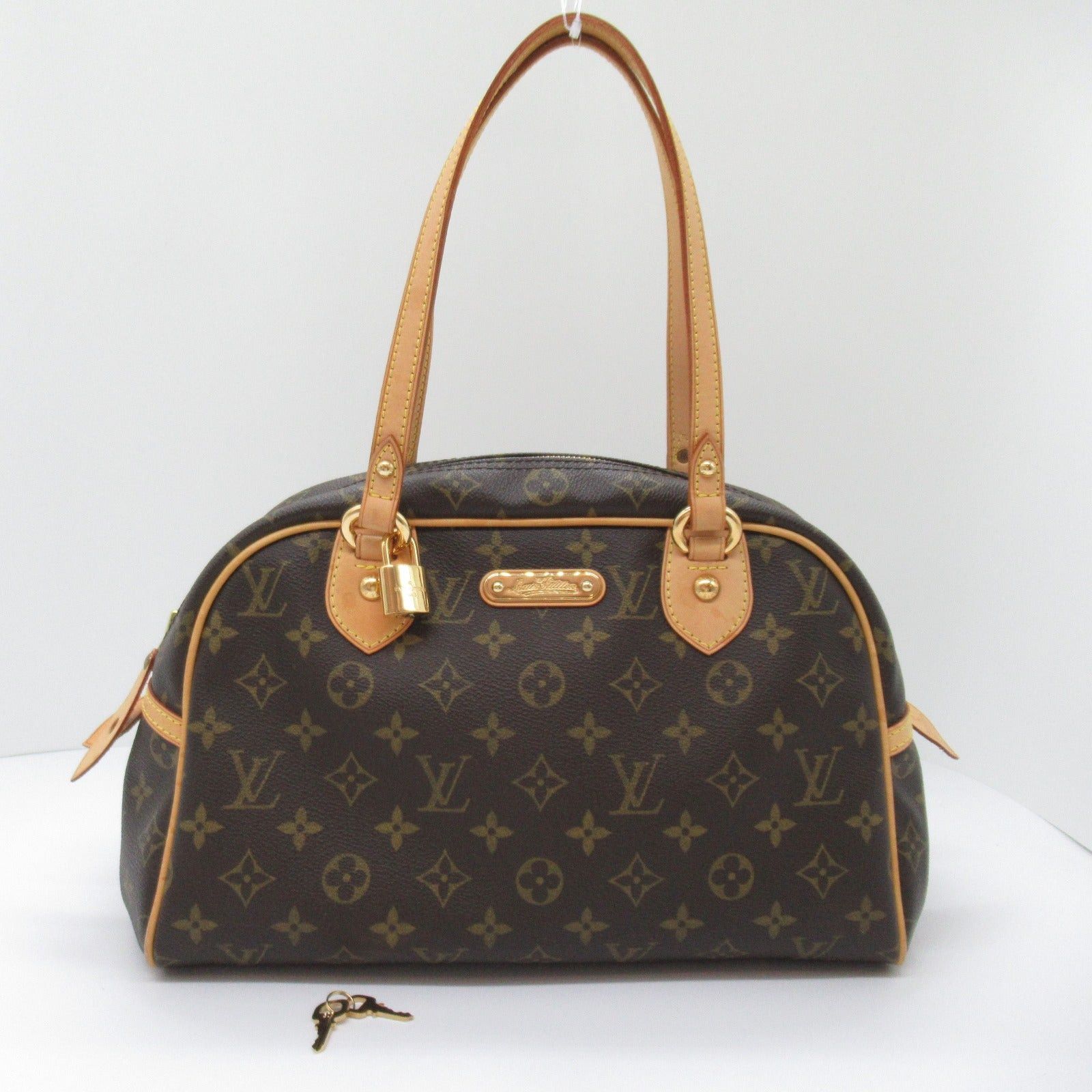Louis Vuitton Louis Vuitton Montorgueil Pm Shoulder Bag Coated Canvas Monogram Brown Size ONE SIZE - 6 Thumbnail