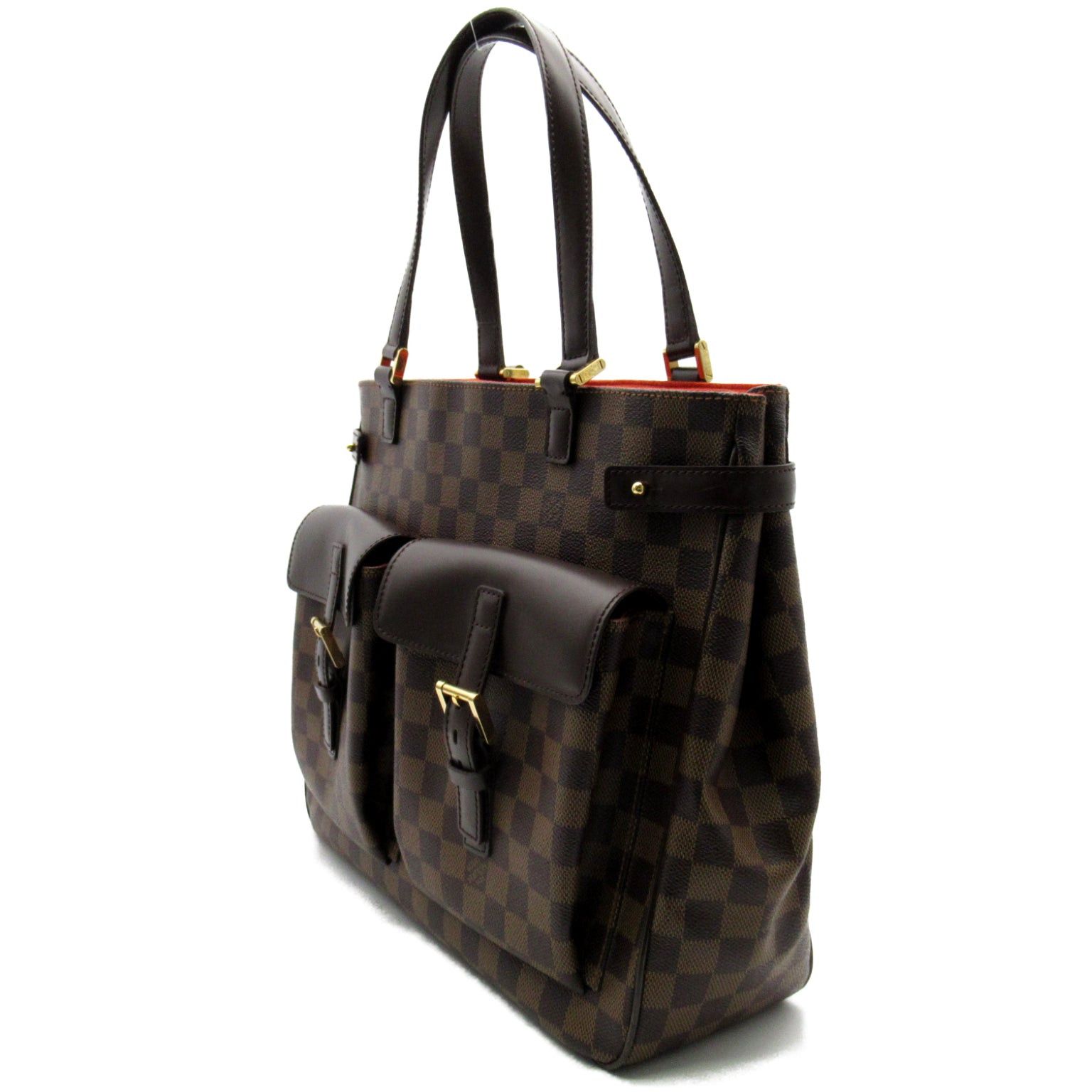 Louis Vuitton Louis Vuitton Uzes Tote Bag Handbag Coated Canvas Damier Black Size ONE SIZE - 2 Thumbnail