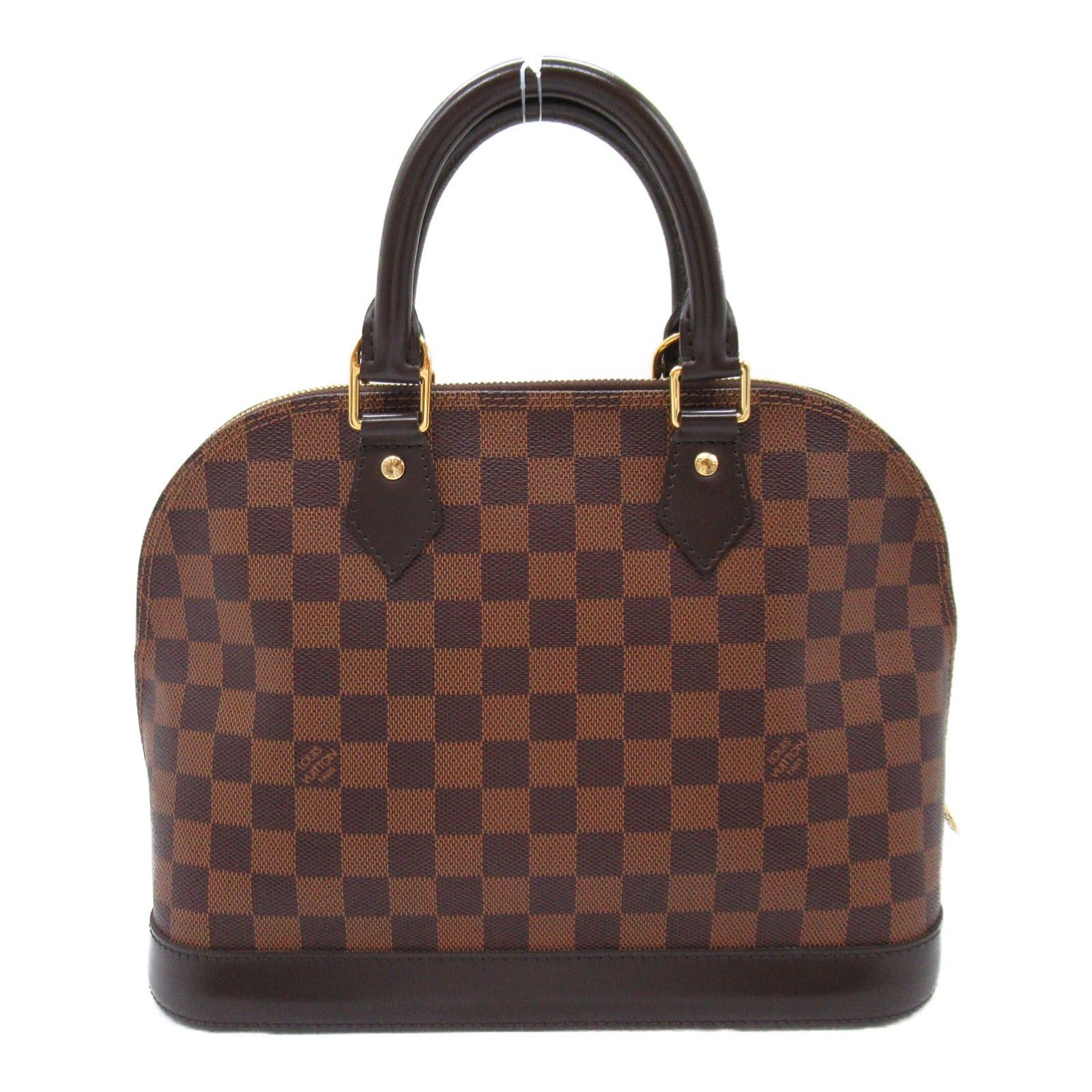 Louis Vuitton Louis Vuitton Alma Handbag Coated Canvas Damier Brown Ebene Size ONE SIZE - 2 Thumbnail