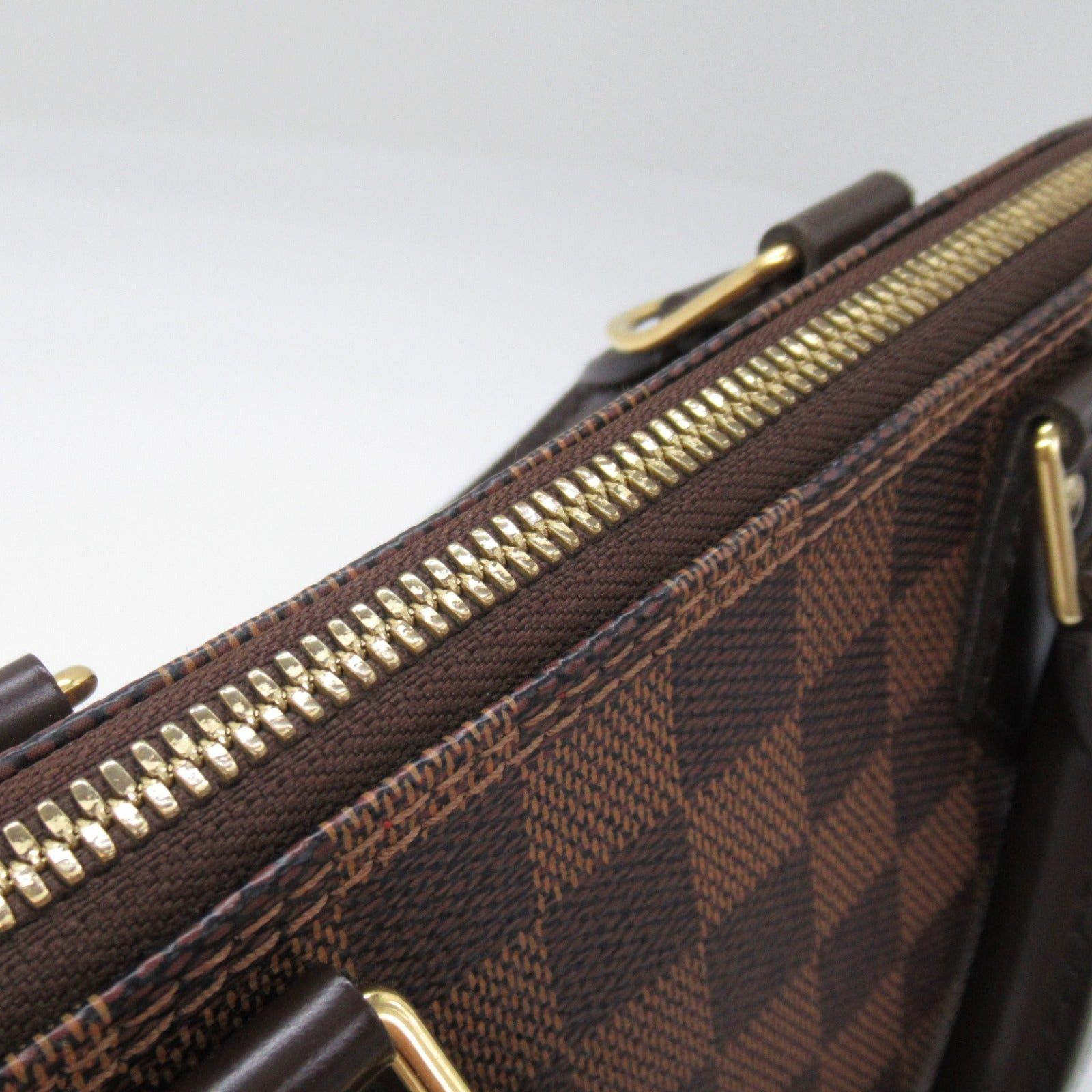 Louis Vuitton Louis Vuitton Alma Handbag Coated Canvas Damier Brown Ebene Size ONE SIZE - 12 Thumbnail