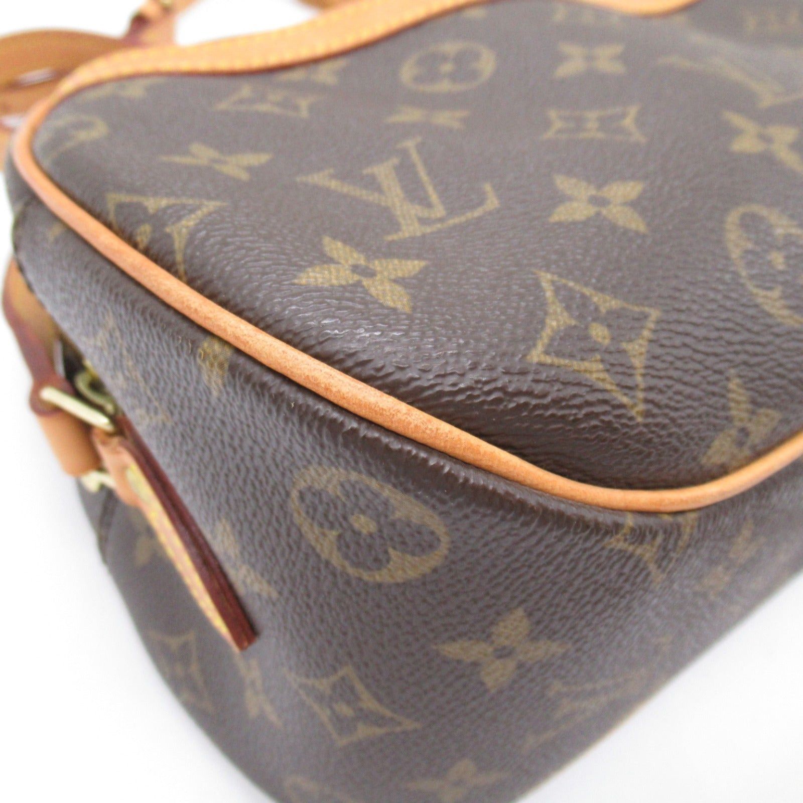 Louis Vuitton Louis Vuitton Blower Shoulder Bag Coated Canvas Monogram Brown Size ONE SIZE - 10 Thumbnail