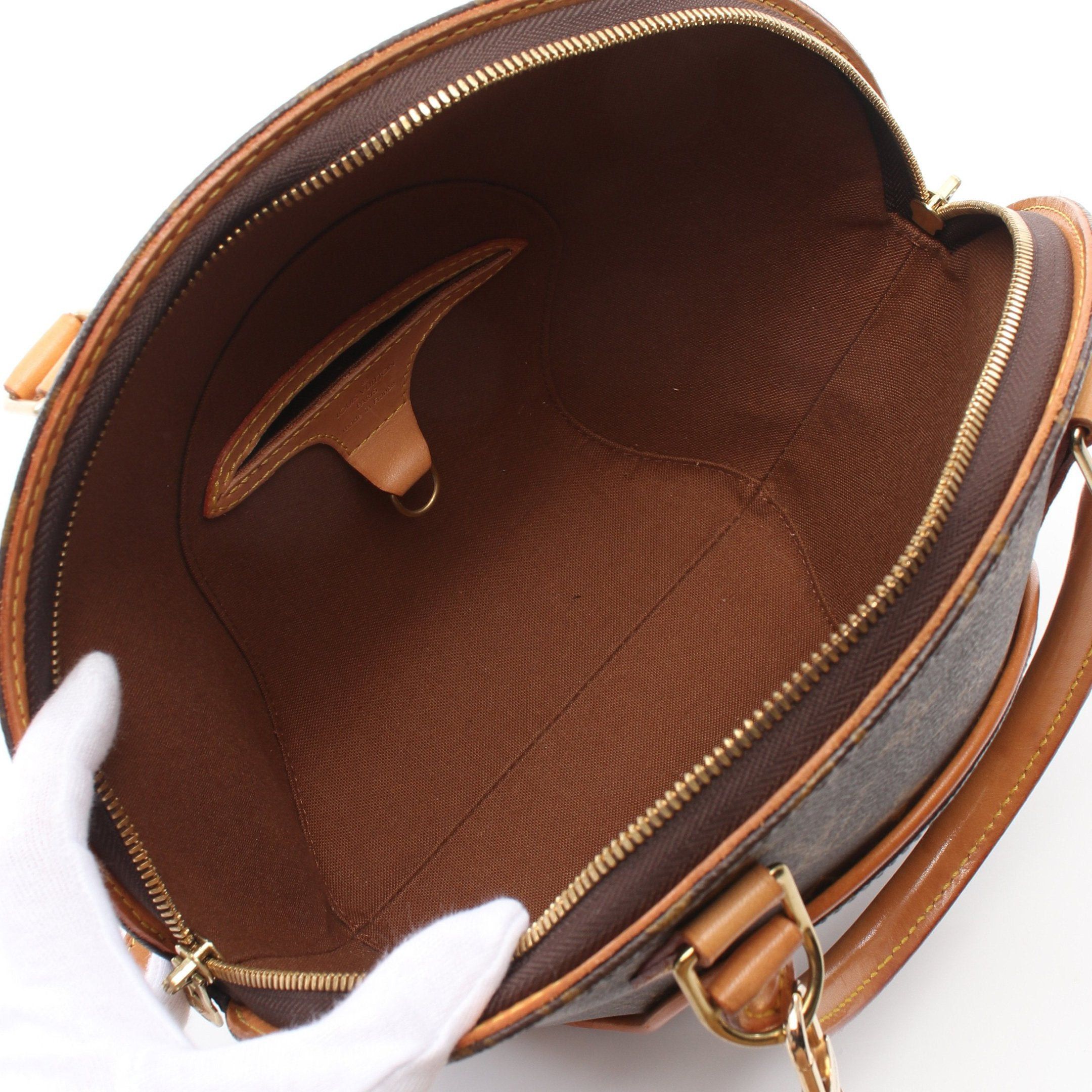 Louis Vuitton Louis Vuitton Ellipse Pm Monogram Handbag Leather Brown Size ONE SIZE - 3 Thumbnail
