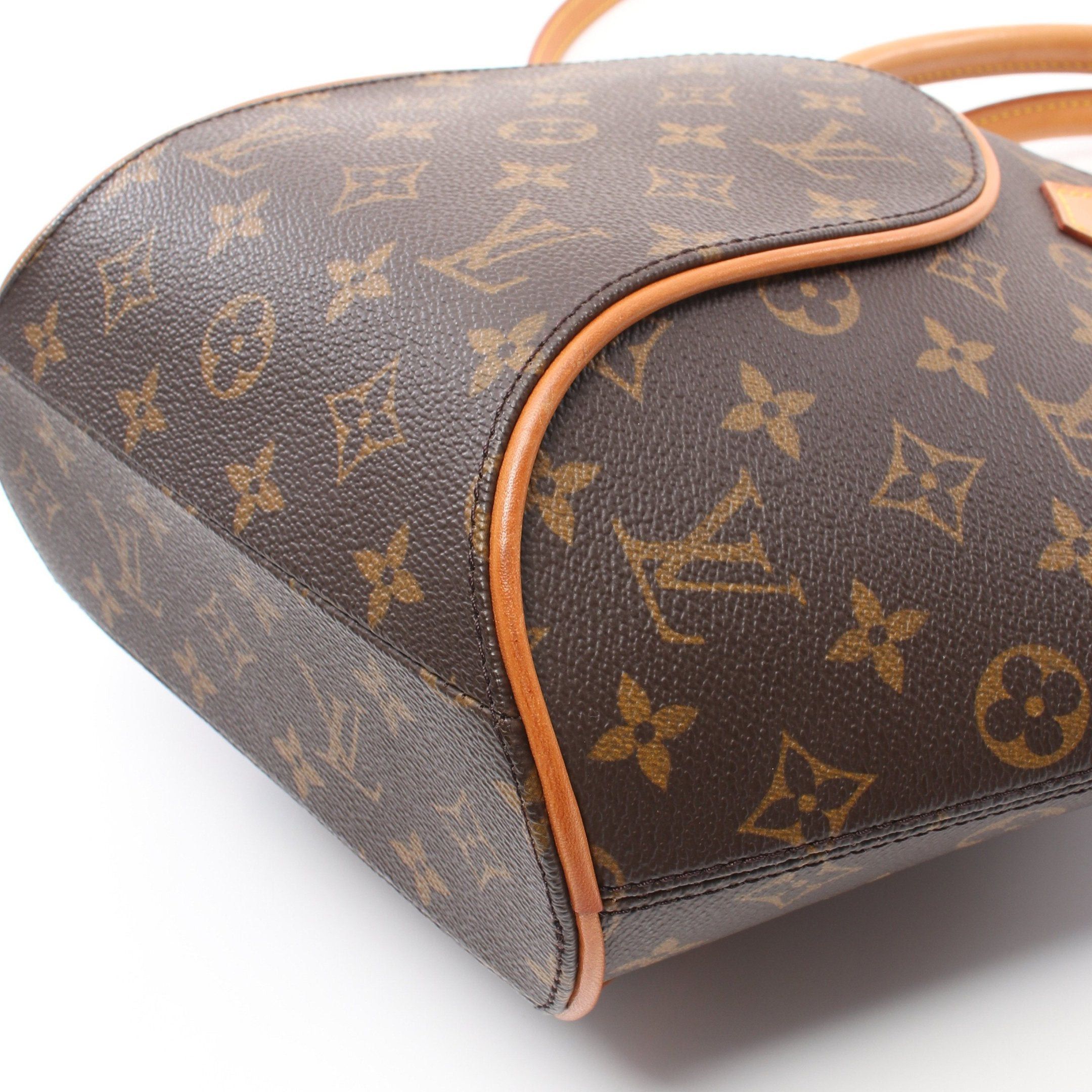 Louis Vuitton Louis Vuitton Ellipse Pm Monogram Handbag Leather Brown Size ONE SIZE - 6 Thumbnail