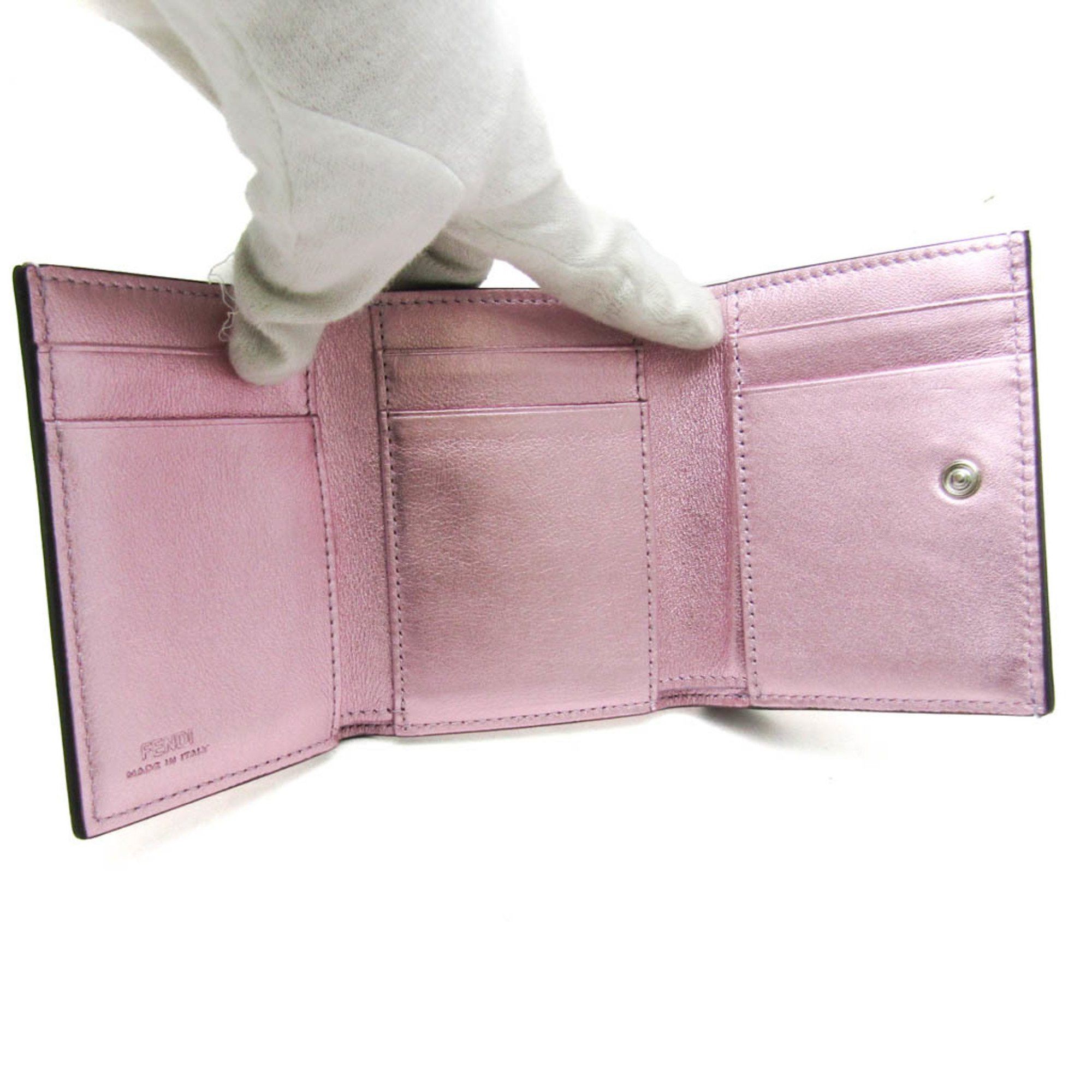 Fendi Ff Pink Leather Wallet (Pre-Owned) Size ONE SIZE - 3 Thumbnail