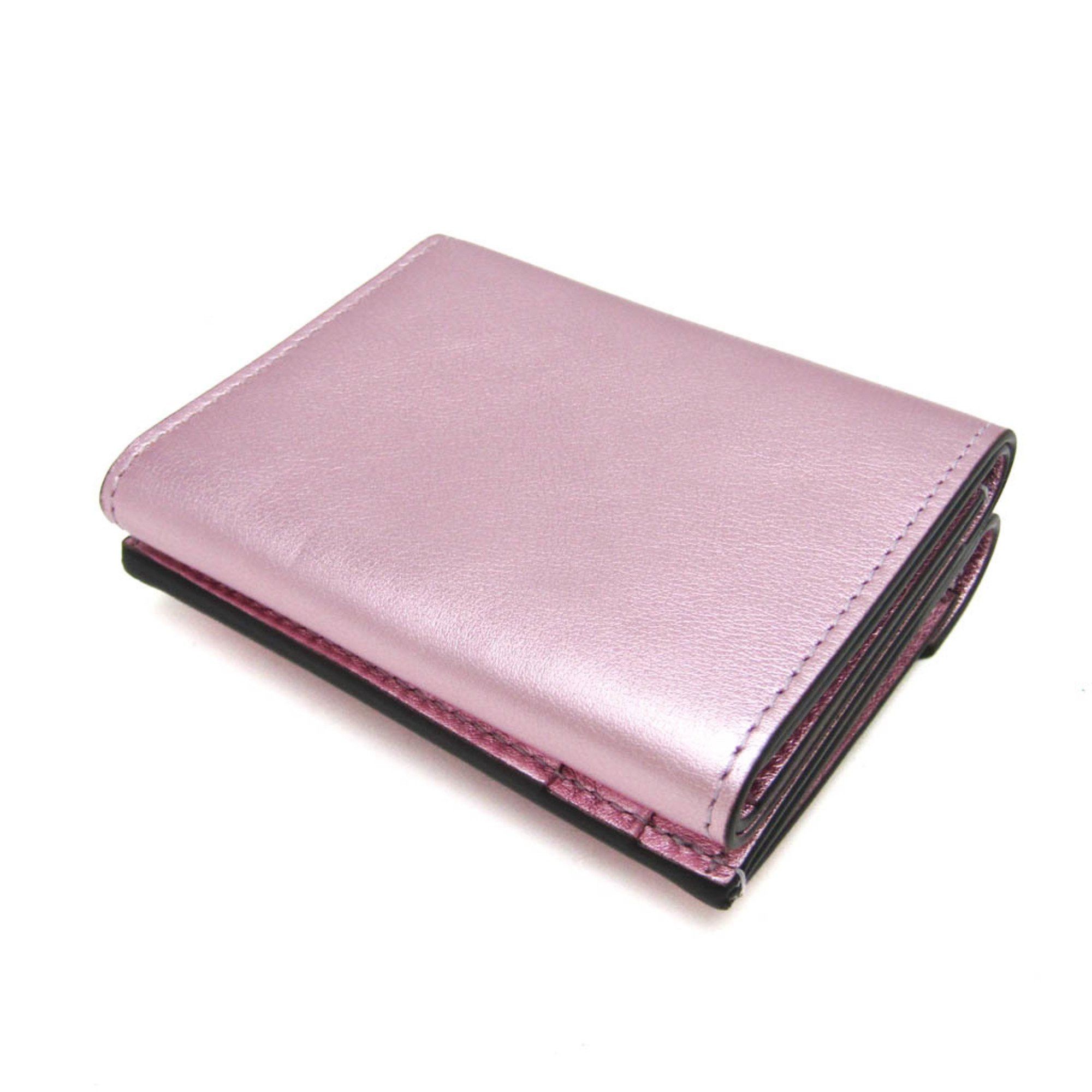 Fendi Ff Pink Leather Wallet (Pre-Owned) Size ONE SIZE - 2 Thumbnail