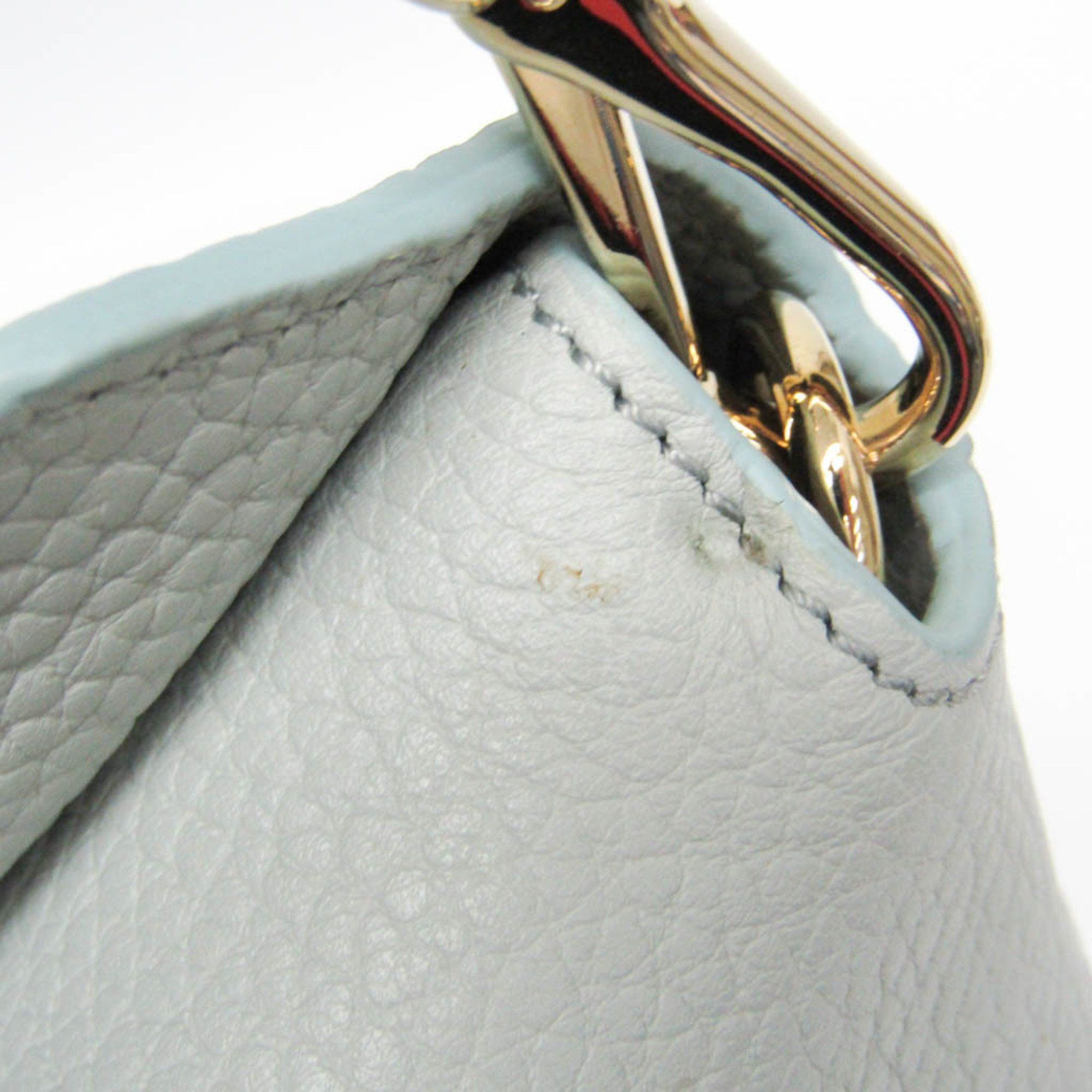 Burberry Nova Check Ecru Leather Shoulder Bag (Pre-Owned) Size ONE SIZE - 12 Thumbnail
