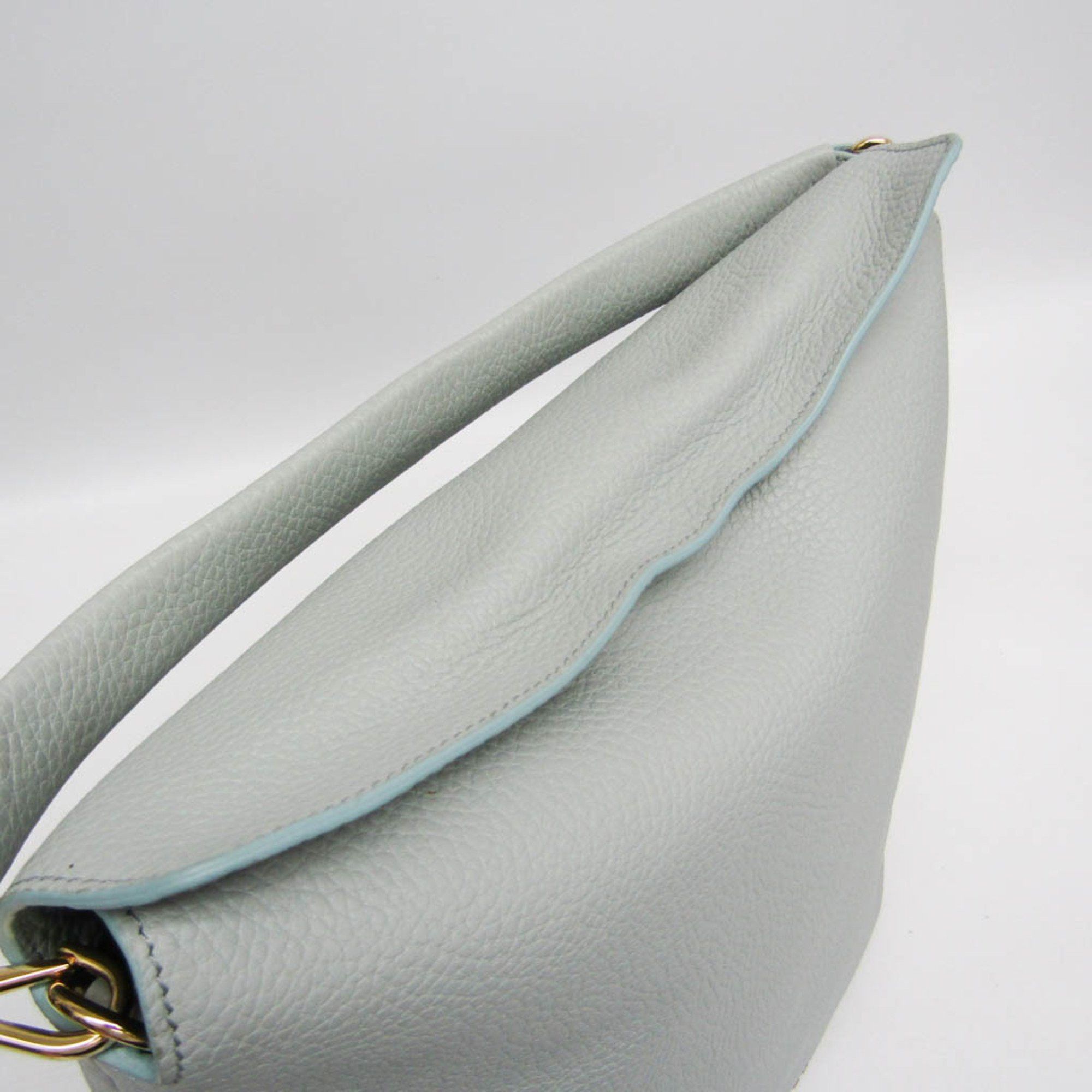 Burberry Nova Check Ecru Leather Shoulder Bag (Pre-Owned) Size ONE SIZE - 11 Thumbnail