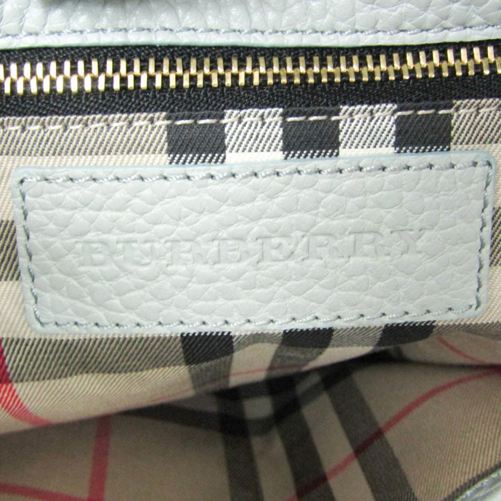 Burberry Nova Check Ecru Leather Shoulder Bag (Pre-Owned) Size ONE SIZE - 5 Thumbnail