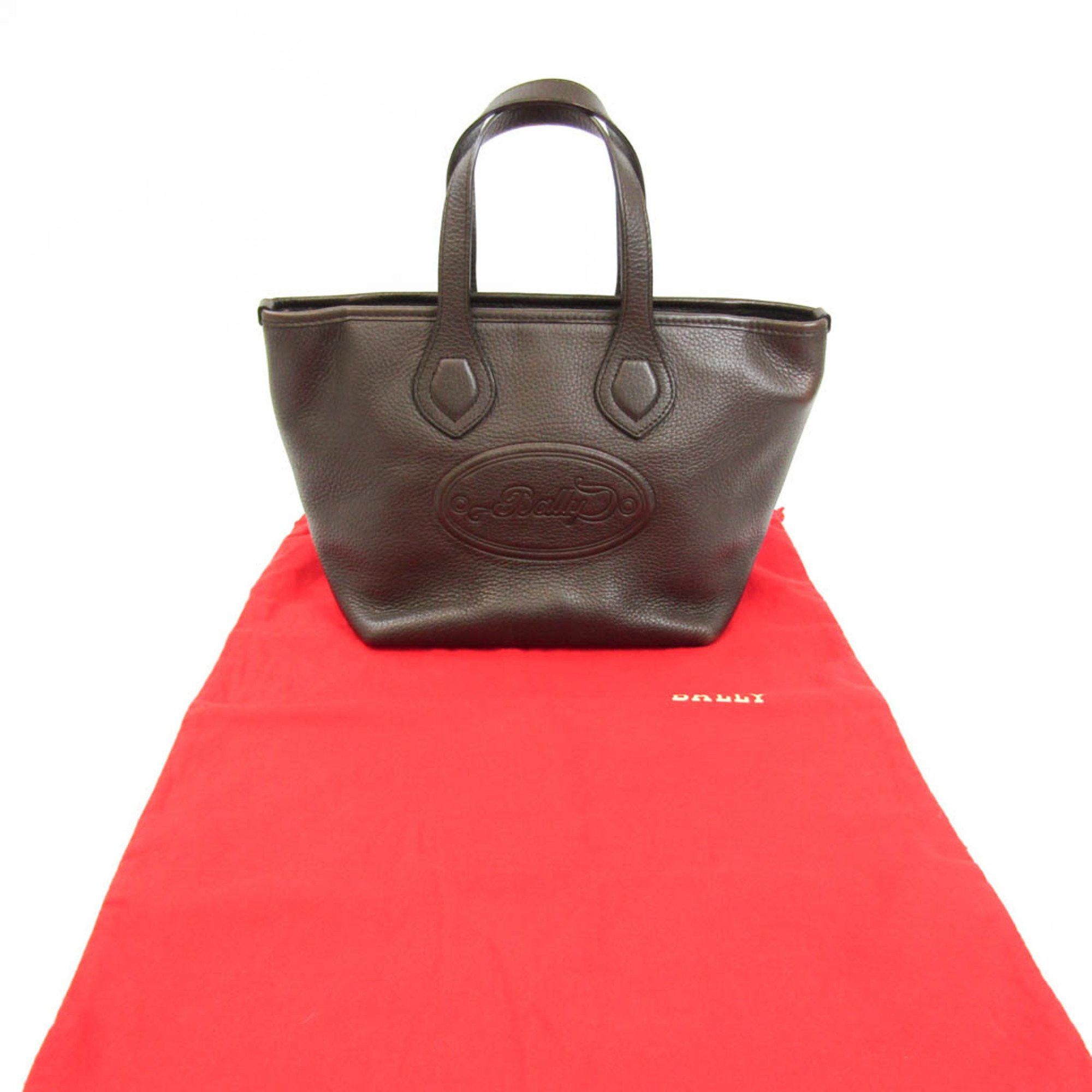 Bally Brown Leather Handbag (Pre-Owned) Size ONE SIZE - 7 Thumbnail