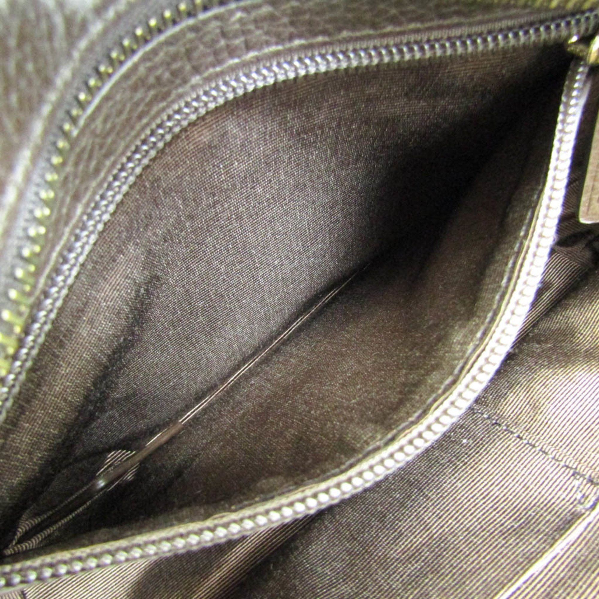 Bally Brown Leather Handbag (Pre-Owned) Size ONE SIZE - 12 Thumbnail