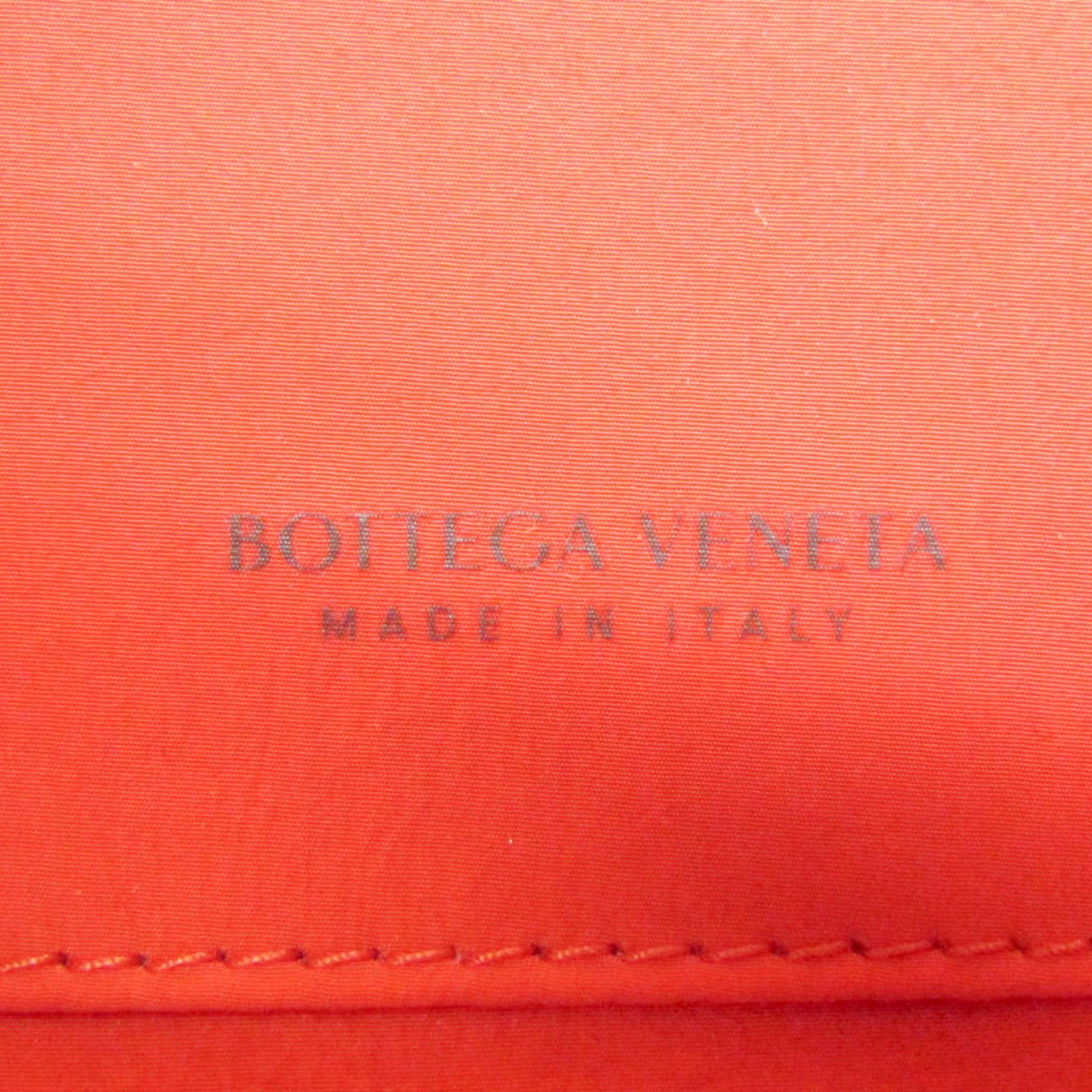 Bottega Veneta Organizer Red Leather Clutch Bag (Pre-Owned) Size ONE SIZE - 4 Thumbnail