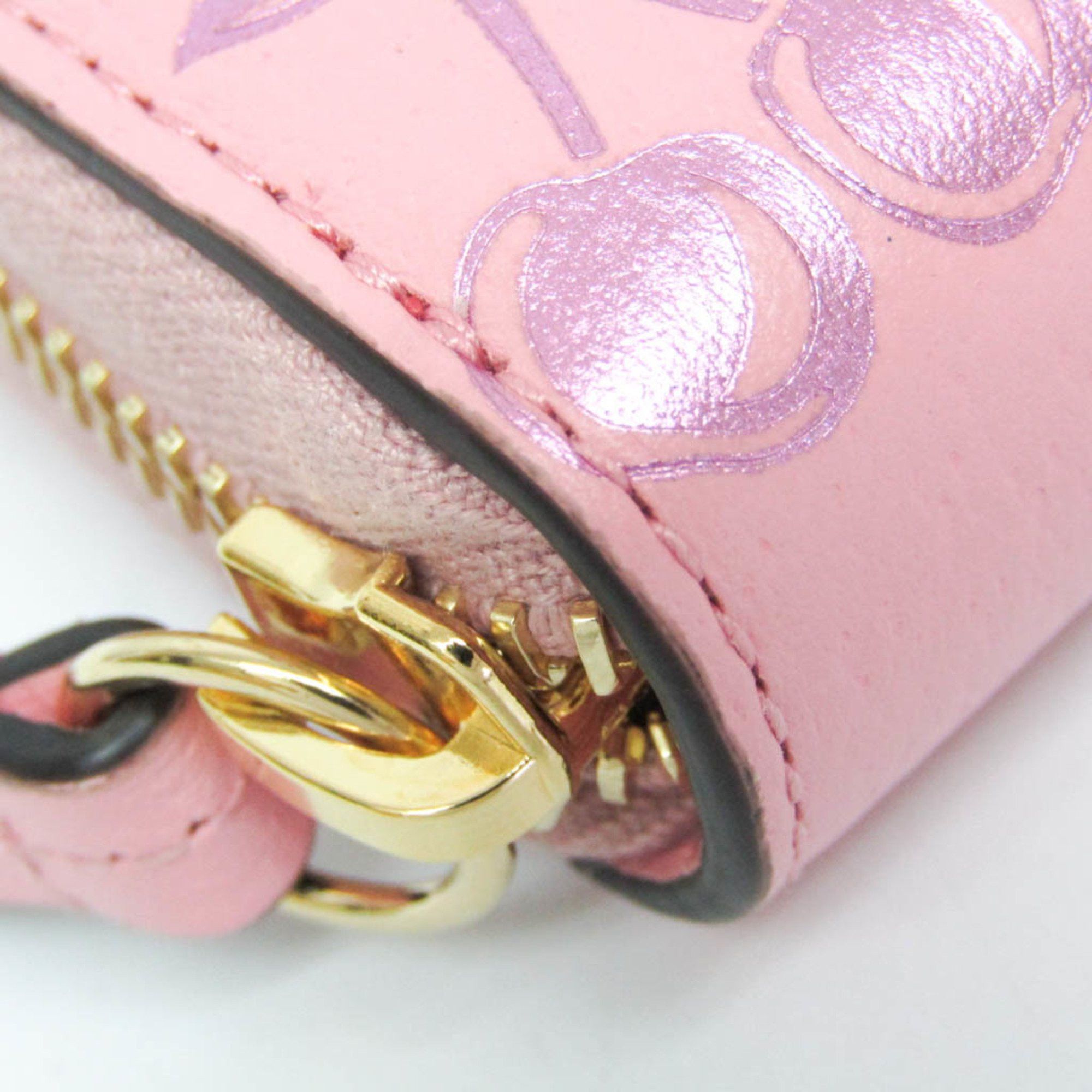 Gucci Zip Around Pink Leather Wallet (Pre-Owned) Size ONE SIZE - 7 Thumbnail