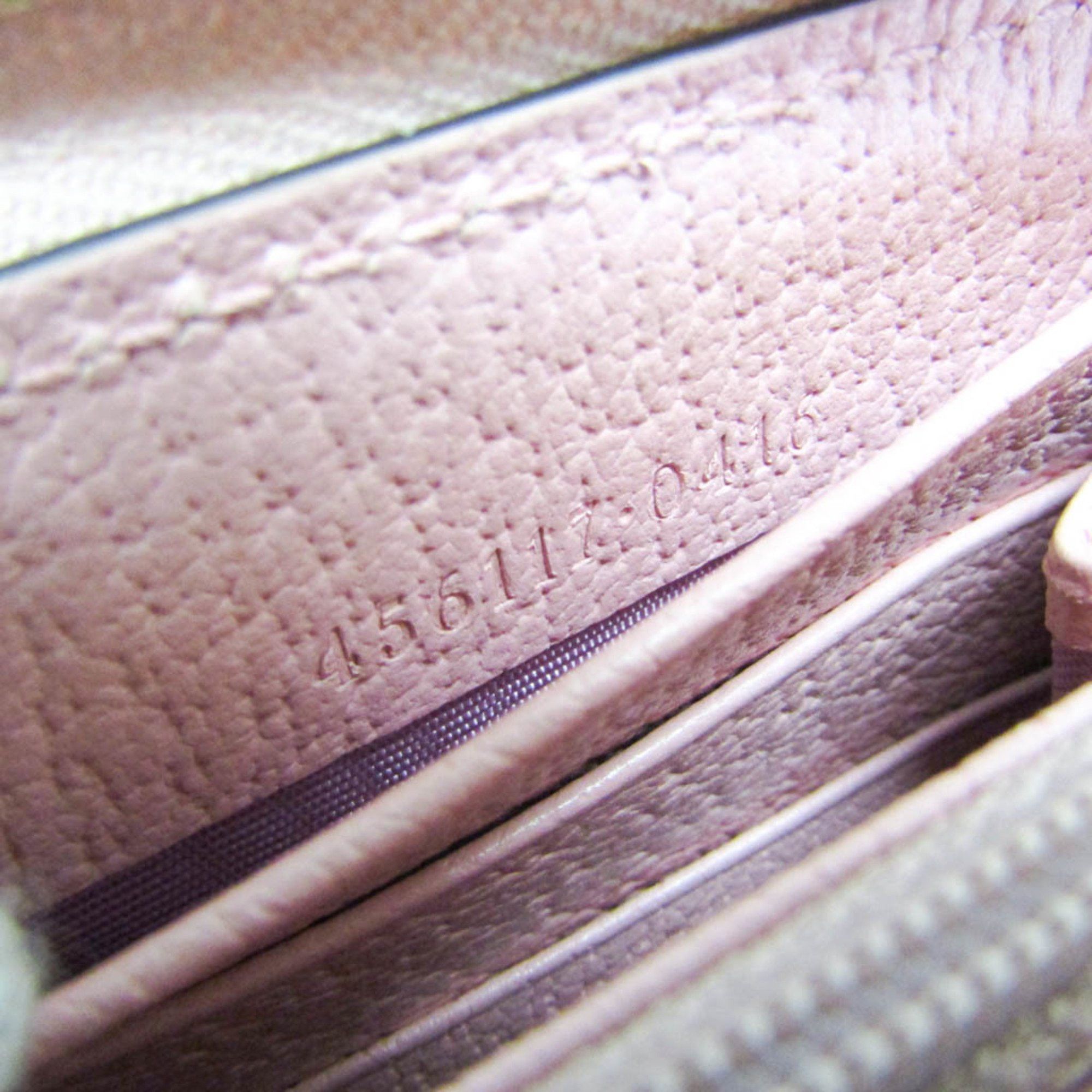 Gucci Zip Around Pink Leather Wallet (Pre-Owned) Size ONE SIZE - 5 Thumbnail