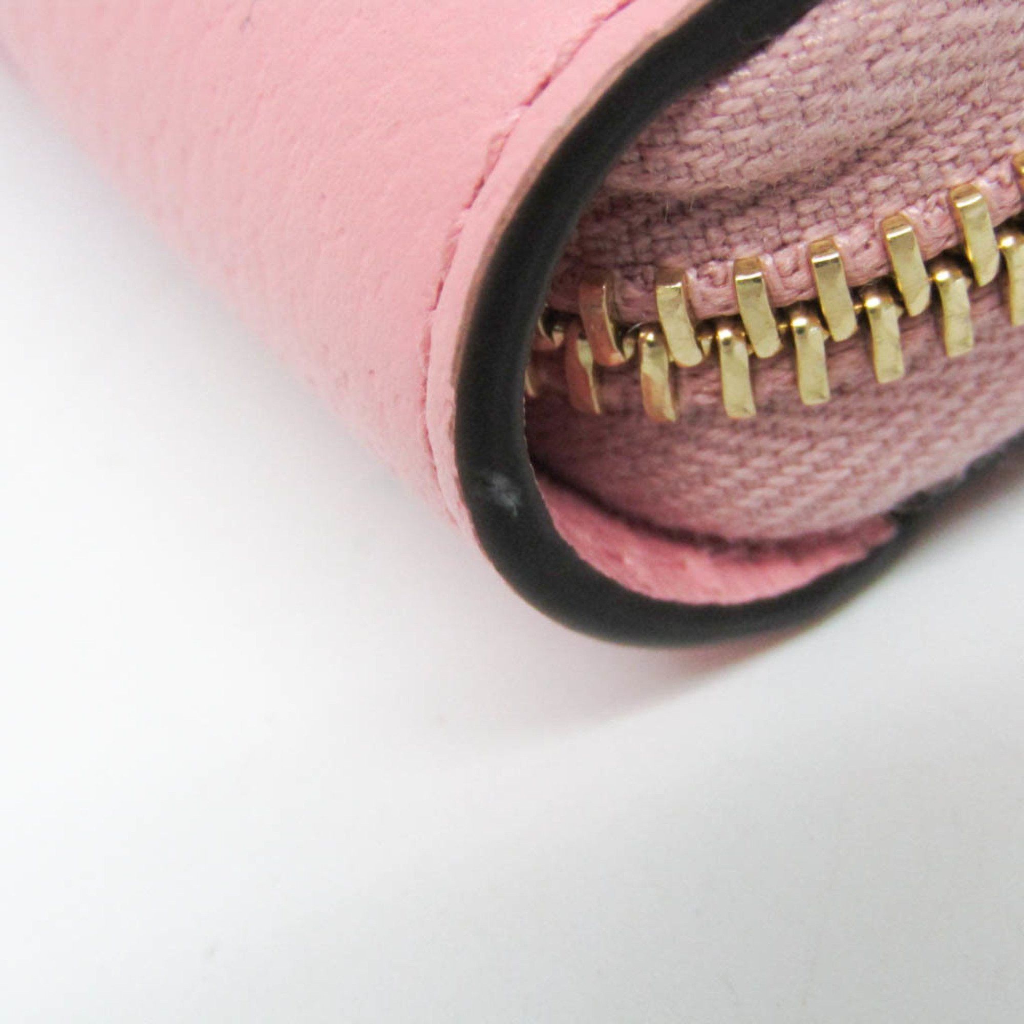 Gucci Zip Around Pink Leather Wallet (Pre-Owned) Size ONE SIZE - 9 Thumbnail